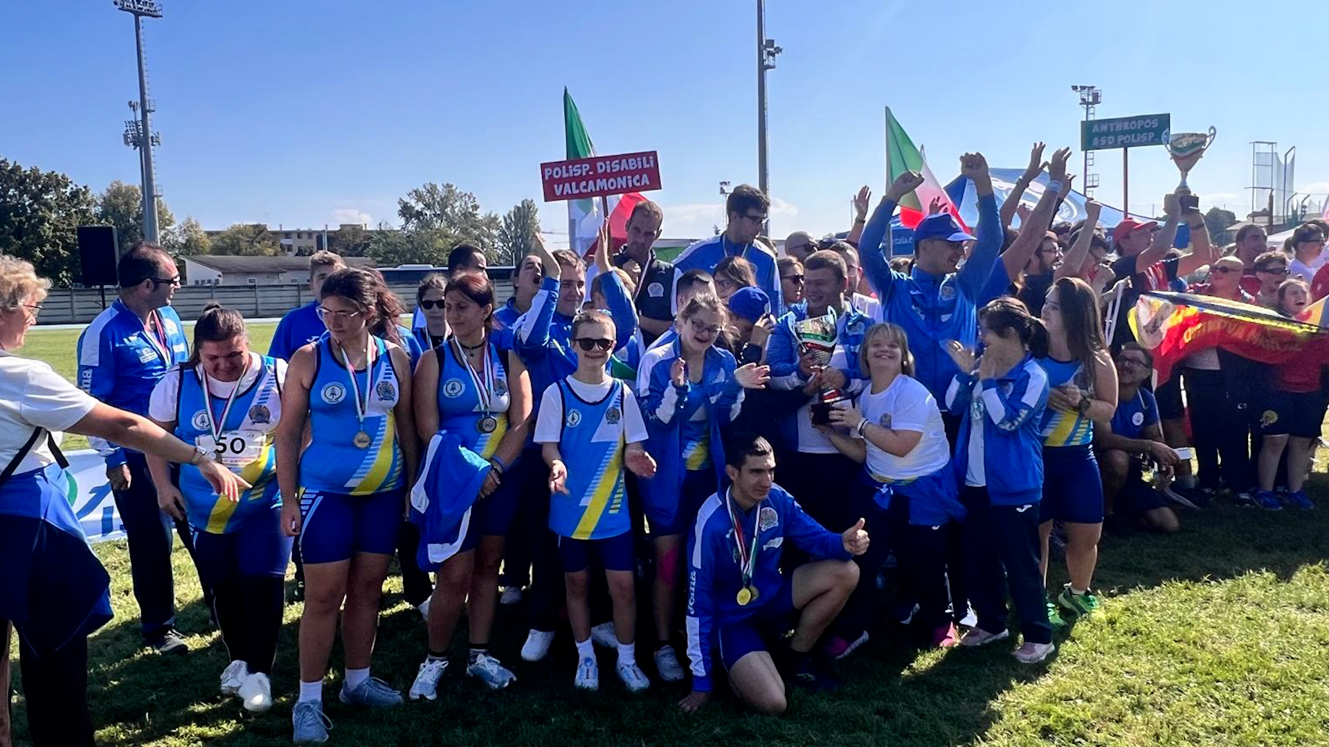 Polisportiva disabili Vallecamonica seconda in Coppa Italia