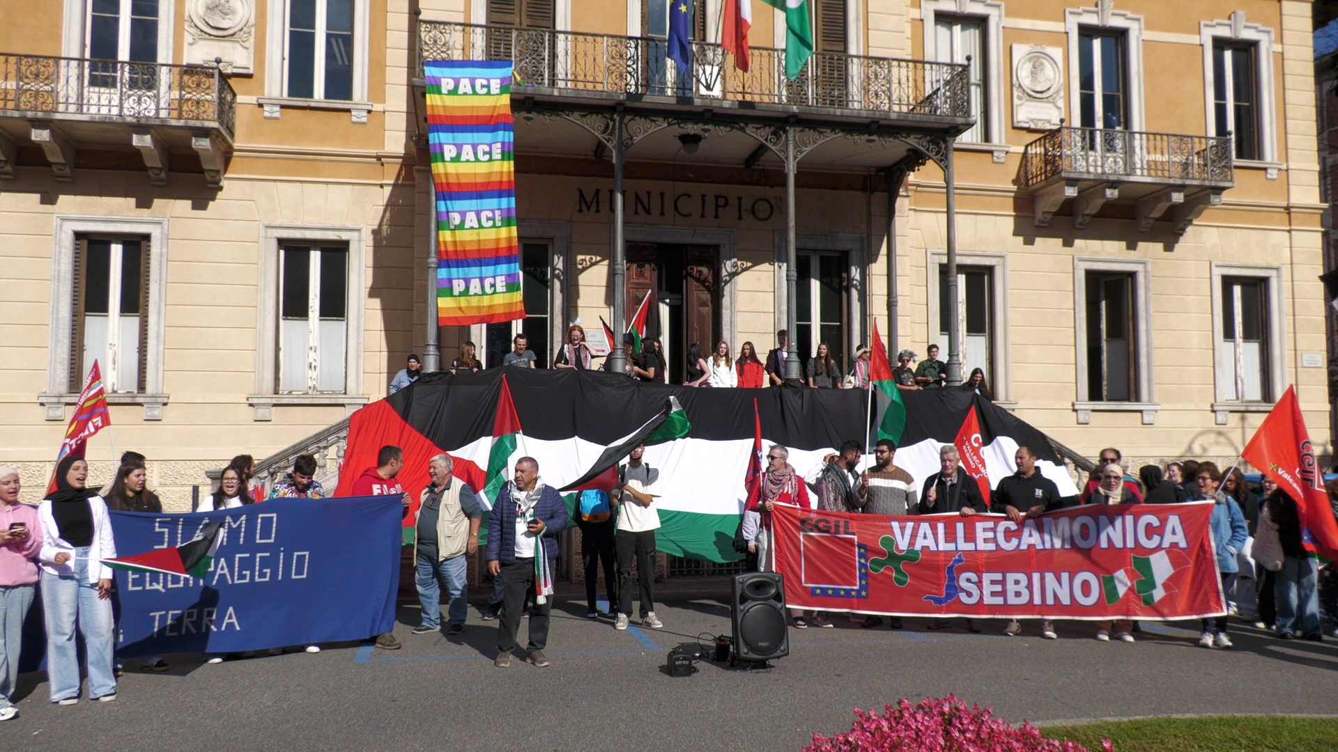 Corteo di mille persone per Gaza