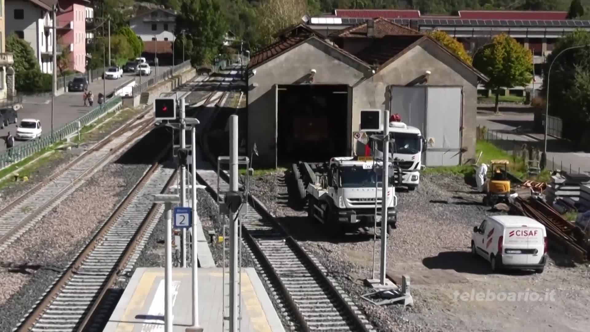 Edolo, smantellate tre locomotrici 