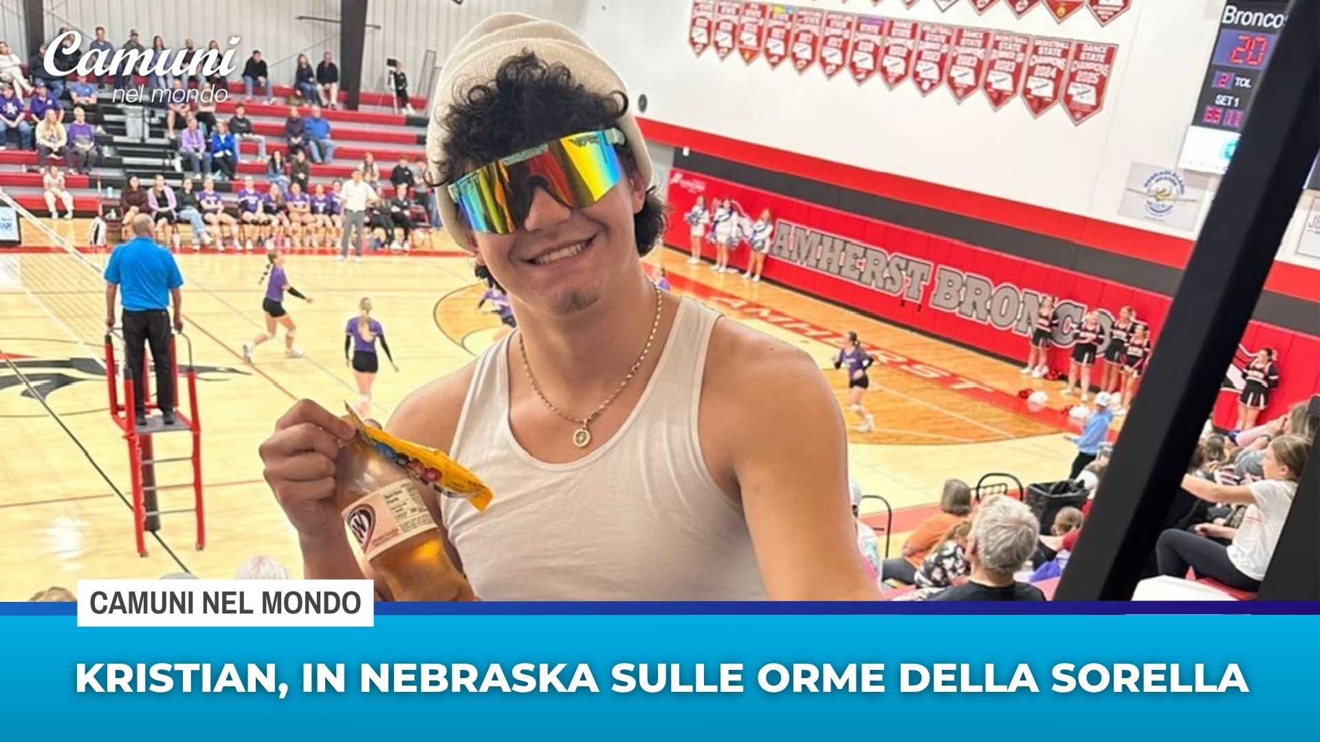 Kristian, in Nebraska sulle orme della sorella