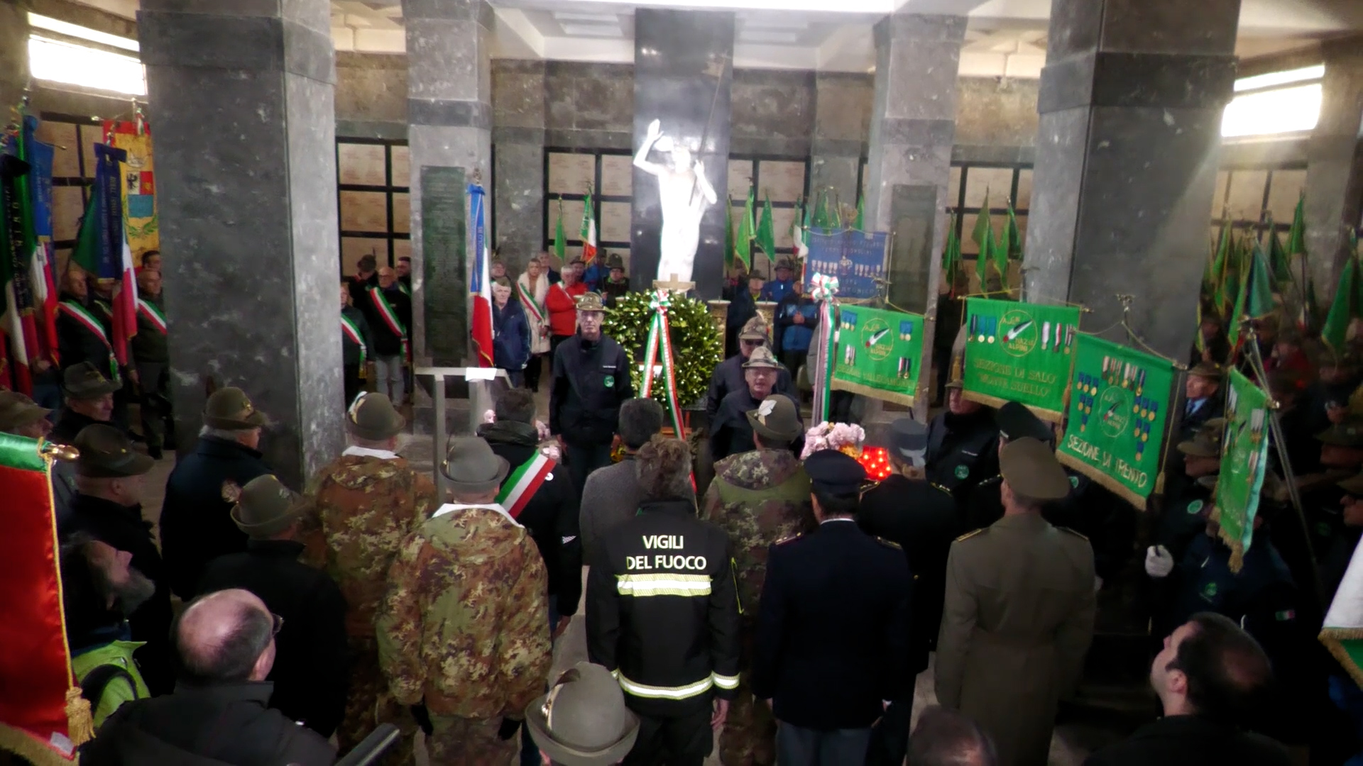 Passo Tonale: cerimonia solenne per il 4 novembre
