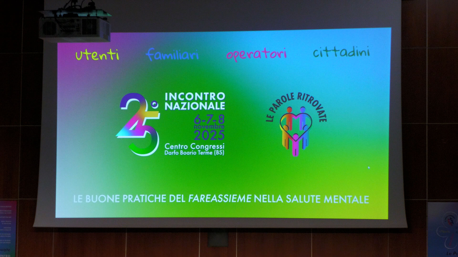 Boario : tre giorni per parlare di salute mentale