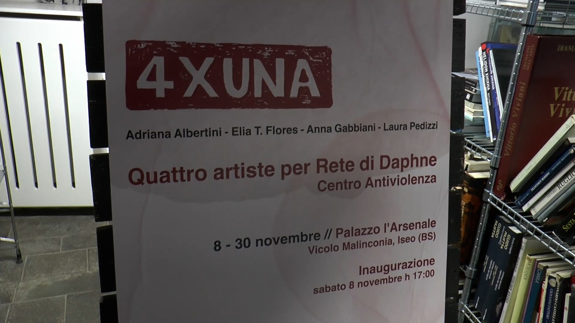 Iseo, 4 artiste per la Rete di Daphne