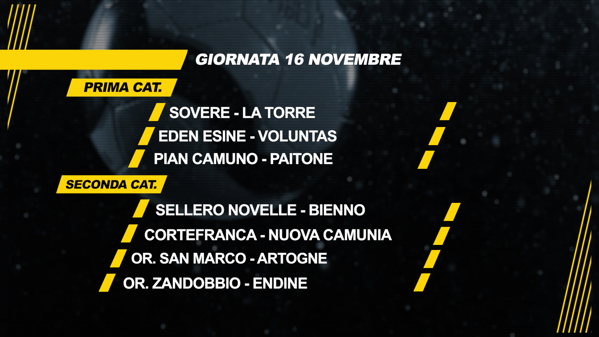 Derby tra Sellero e Bienno per la prima vittoria in campionato