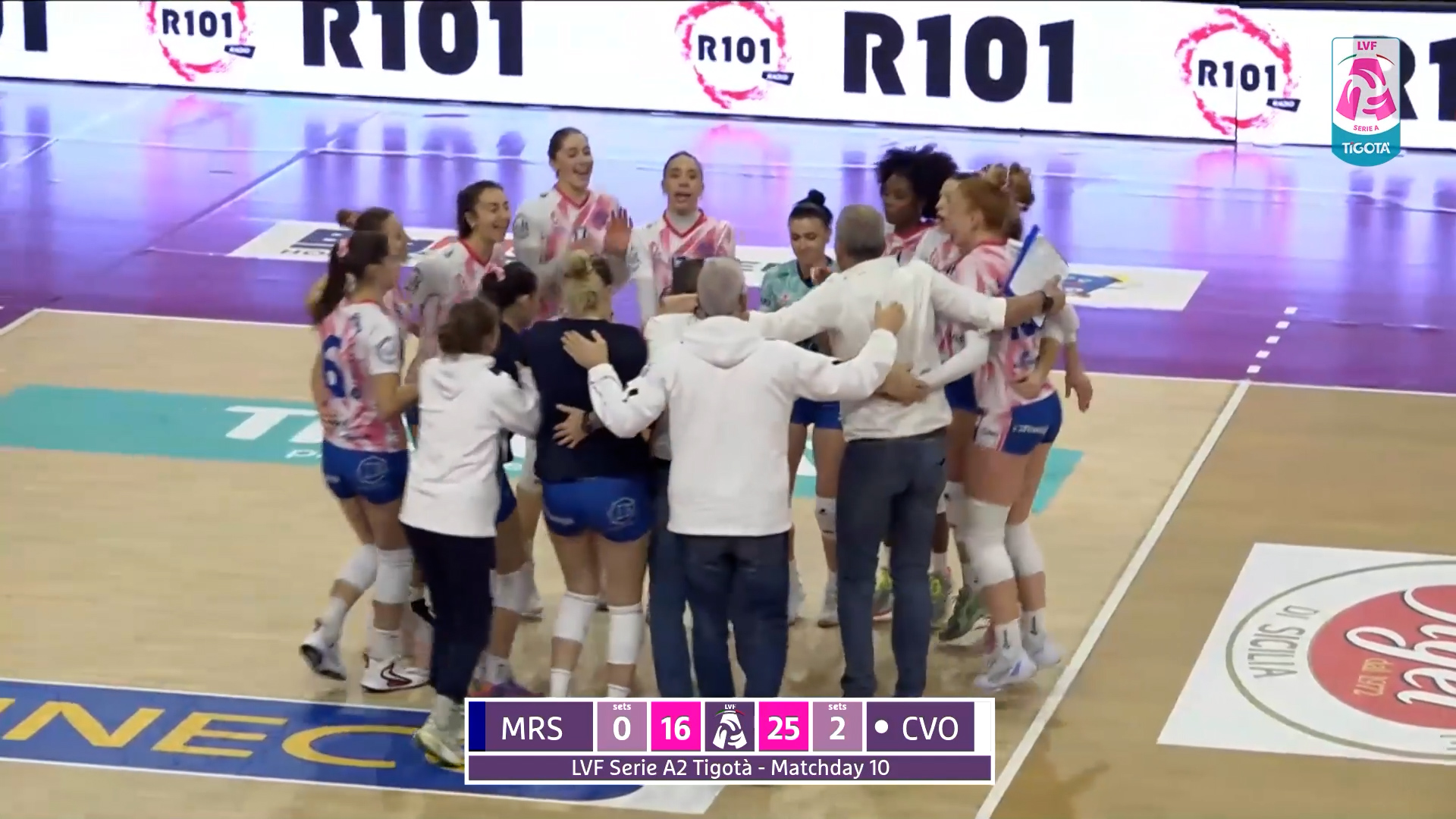 Pallavolo CBL espugna Marsala e conferma il primato