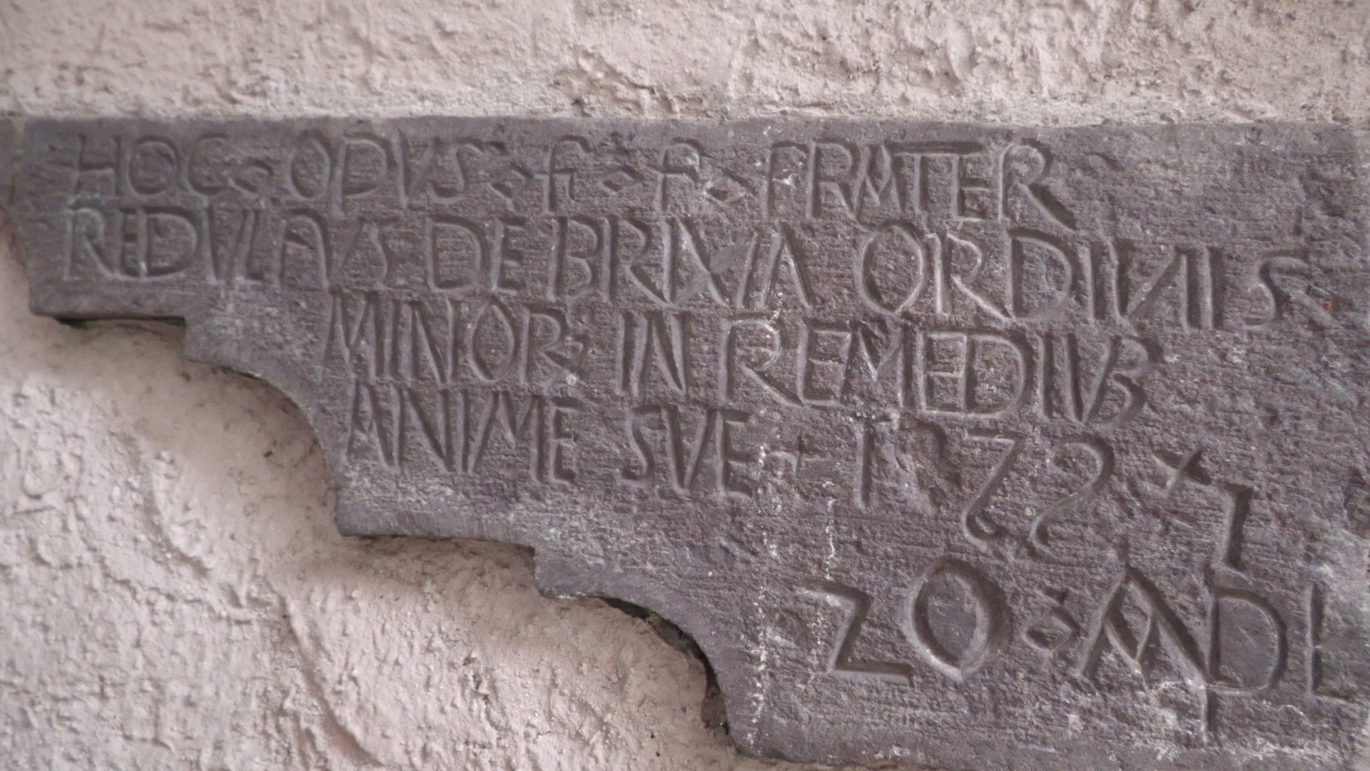 Bienno: l'ex voto del francescano che volle salvarsi l'anima