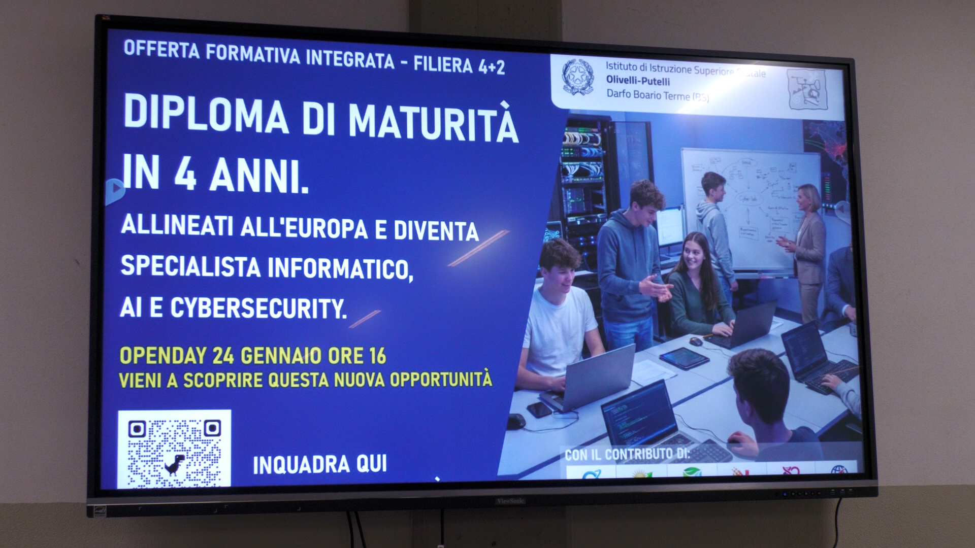 Filiera 4+2, l'Olivelli Putelli primo in valle