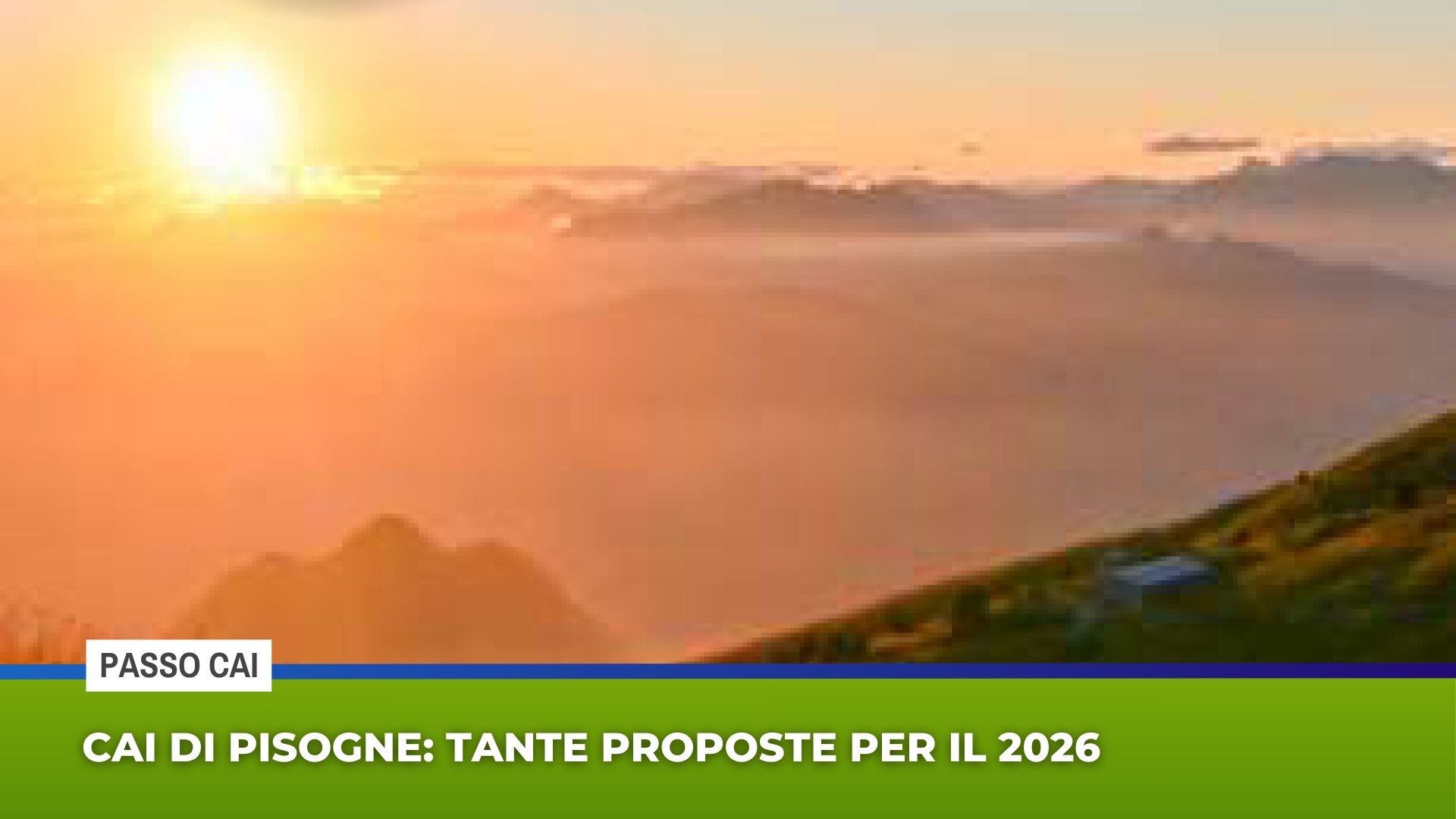 Cai di Pisogne: tante proposte per il 2026