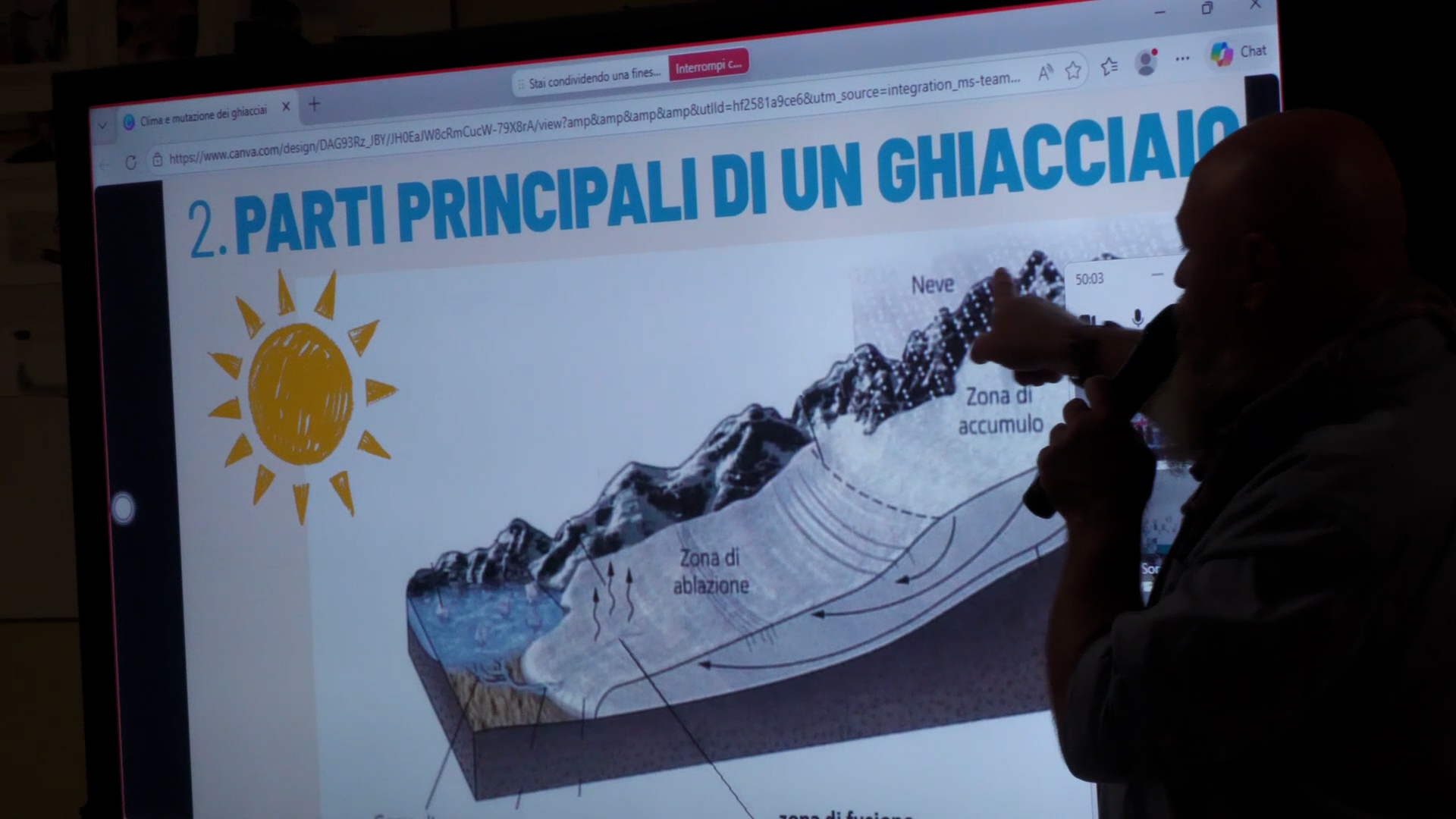 Malonno, gli studenti custodi del ghiacciaio