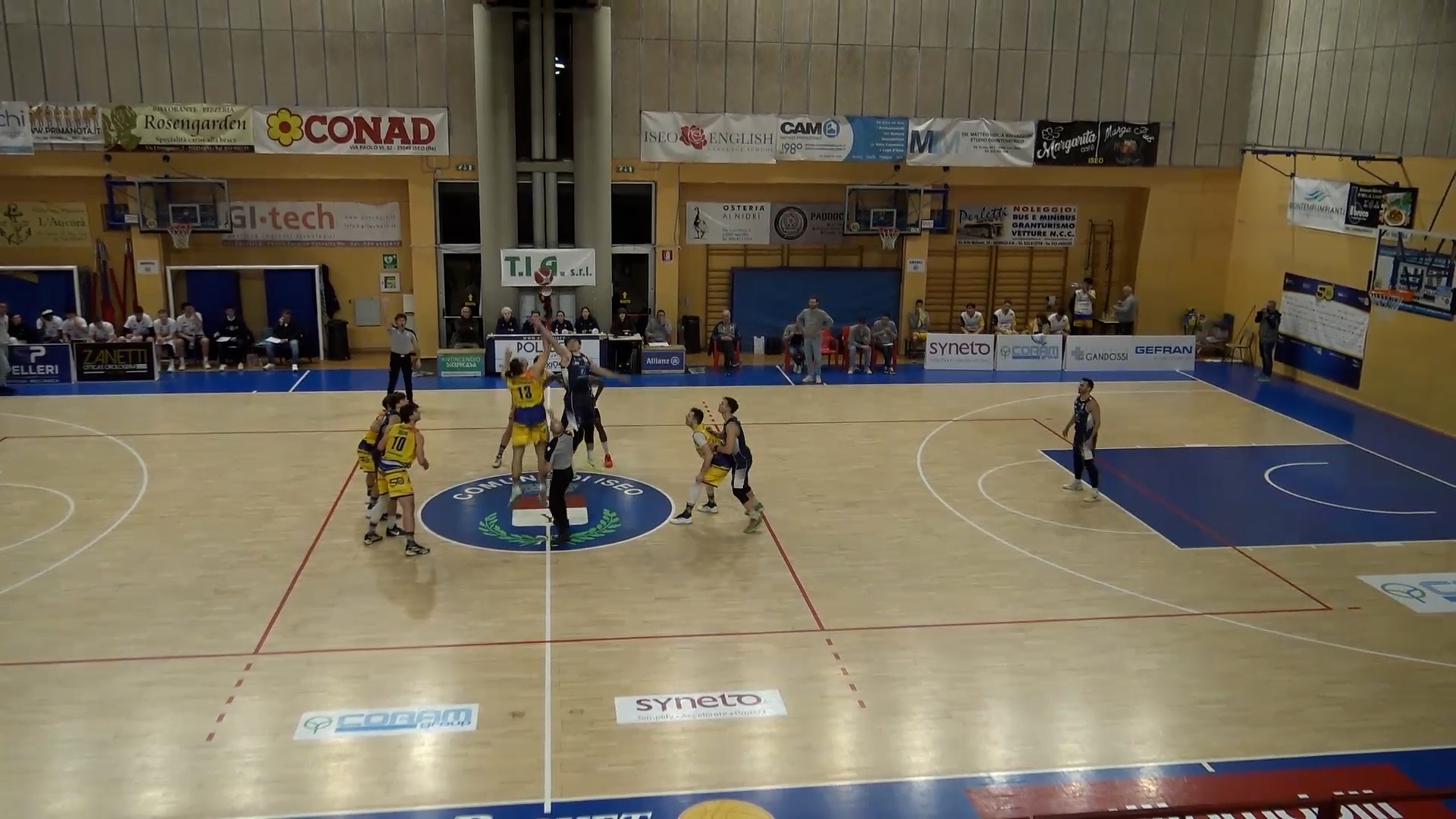 Basket, male Iseo, bene Pisogne