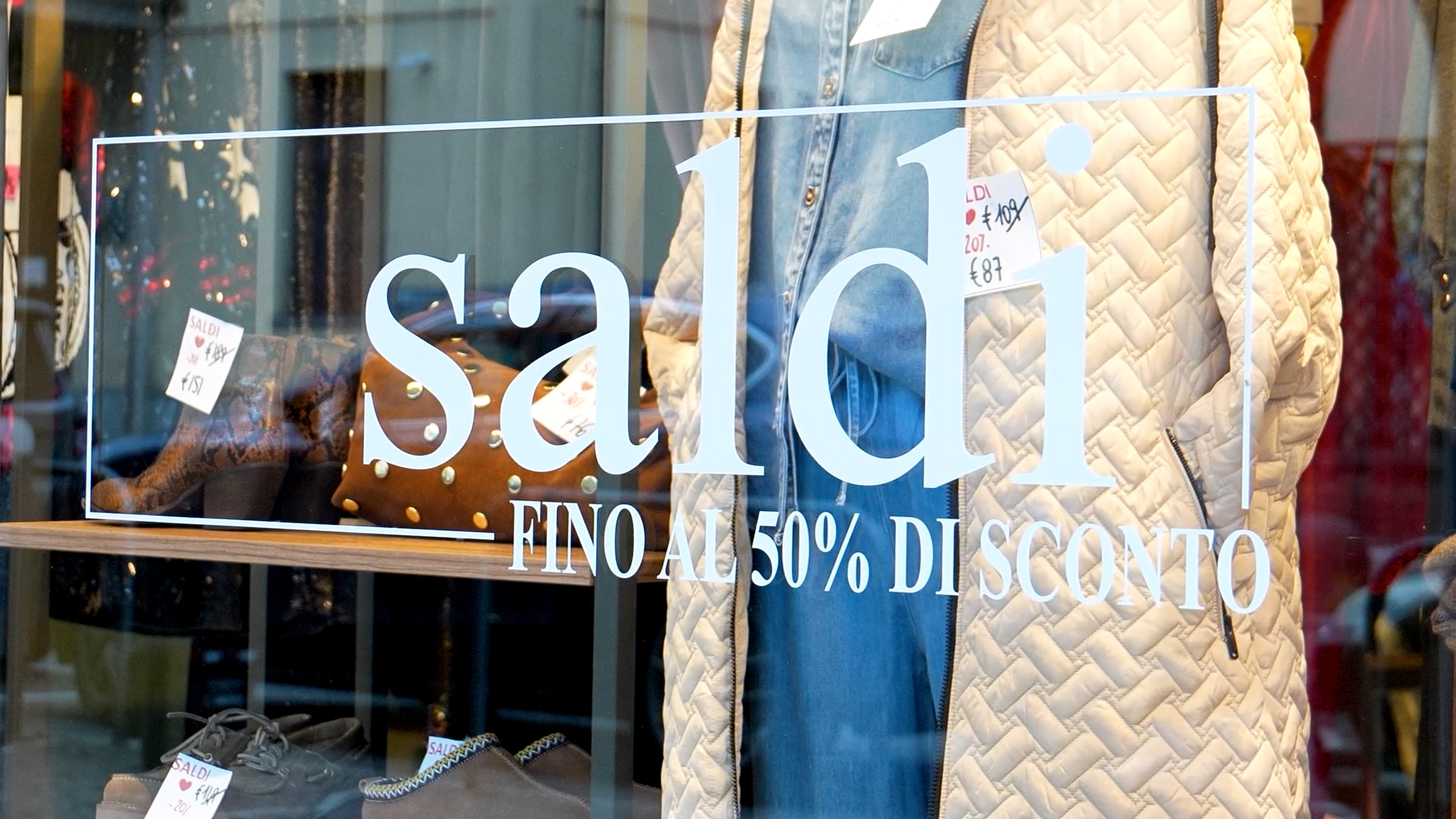 Saldi: meno vendite rispetto al 2025