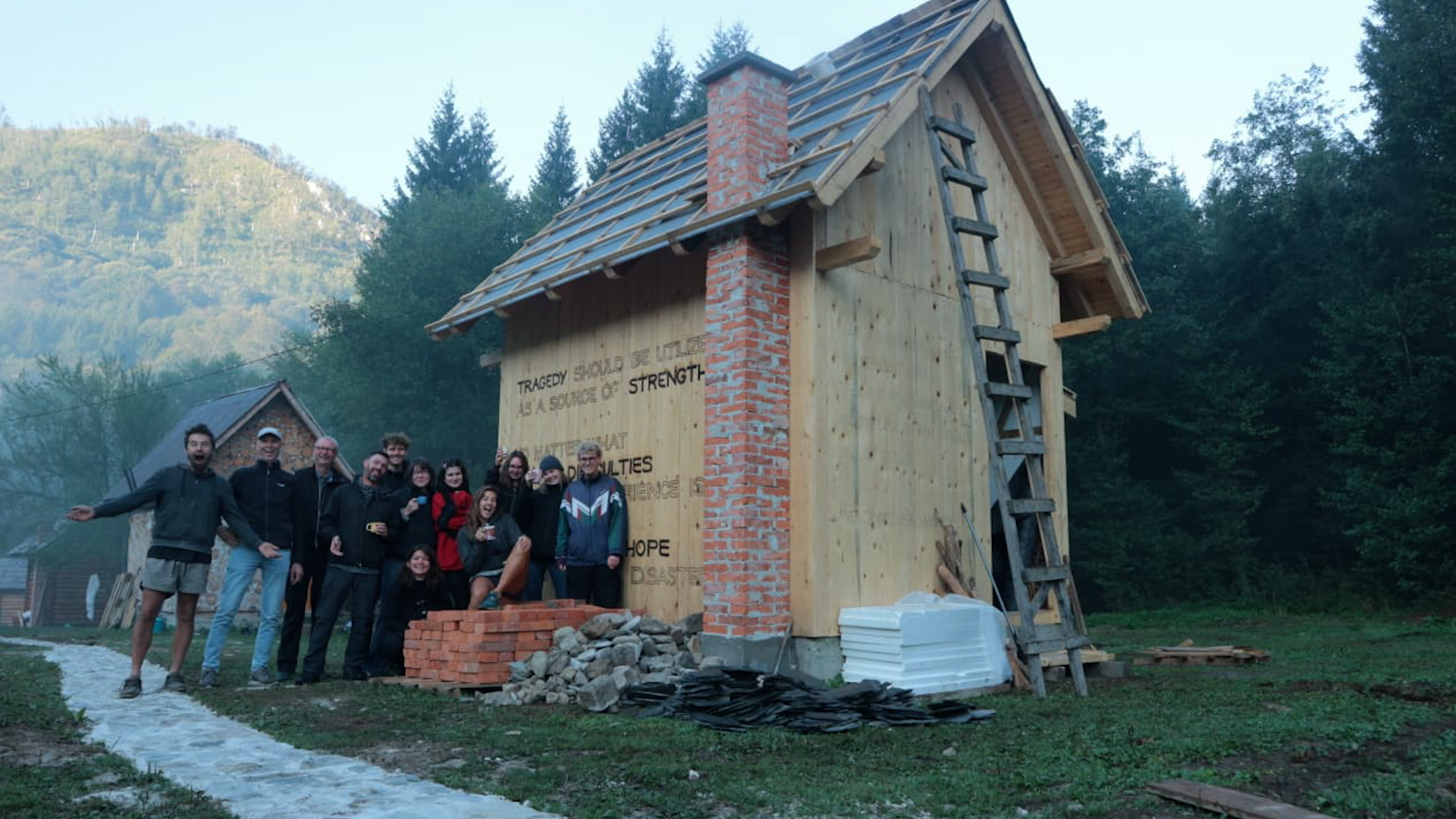 Dalla valle in Bosnia, un villaggio sostenibile