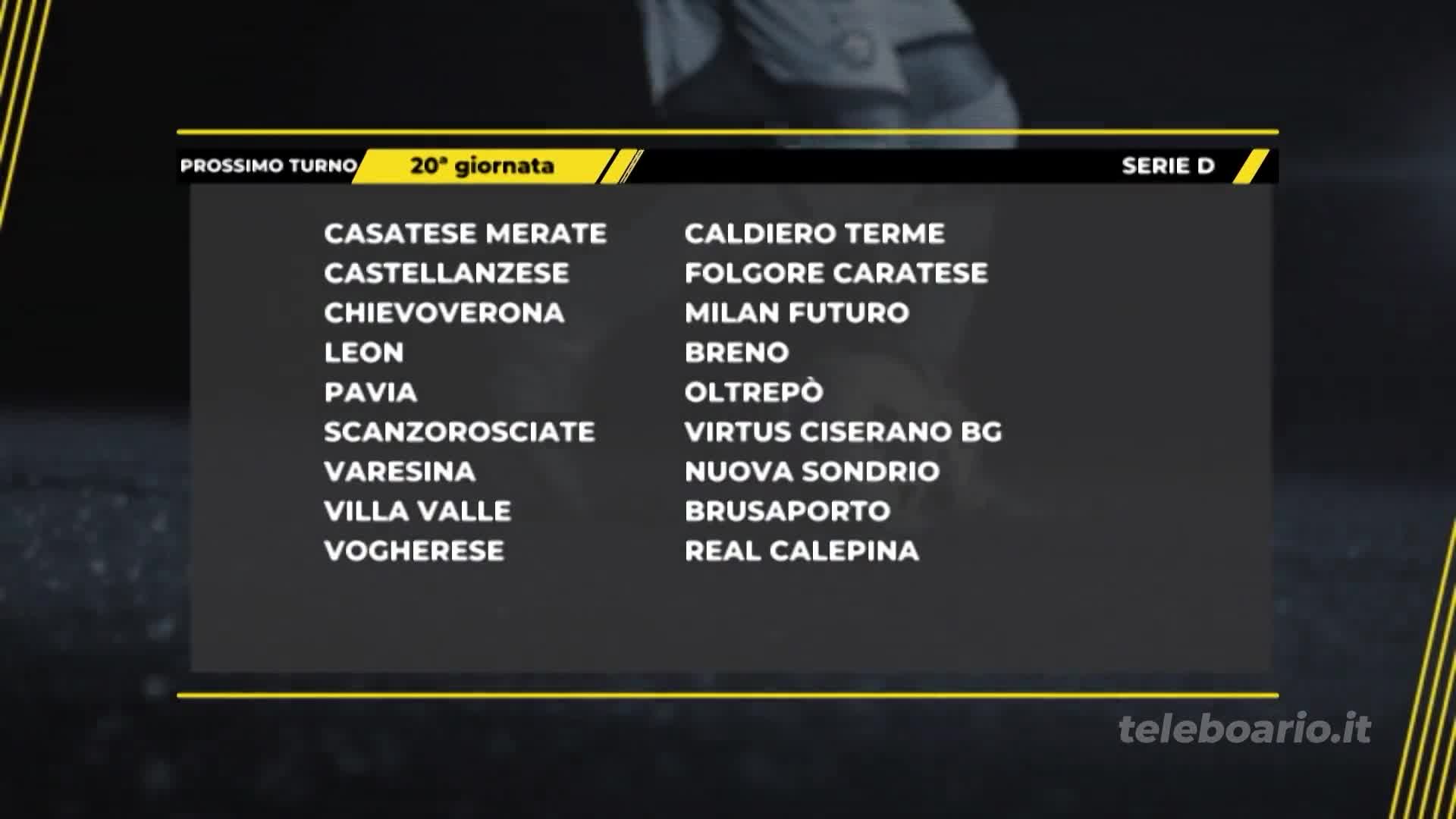 Darfo, Esine, Piancamuno e Nuova Camunia giocano in casa