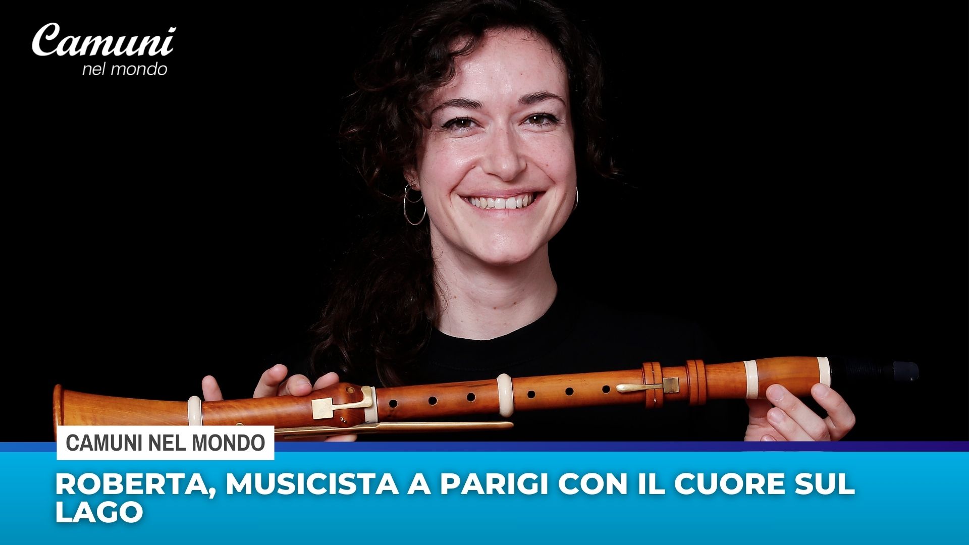 Roberta, musicista a Parigi con il cuore sul lago