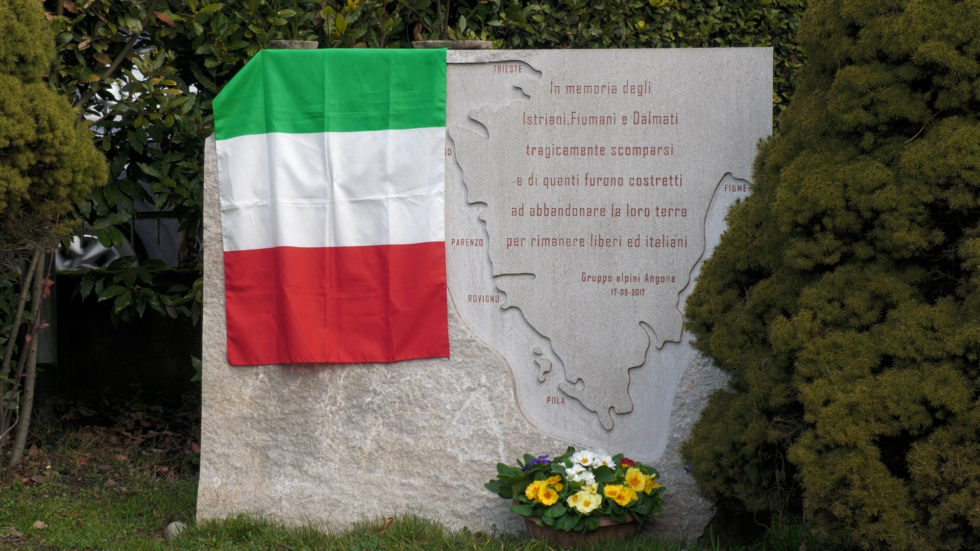 Angone: i bambini partecipano al Giorno del Ricordo