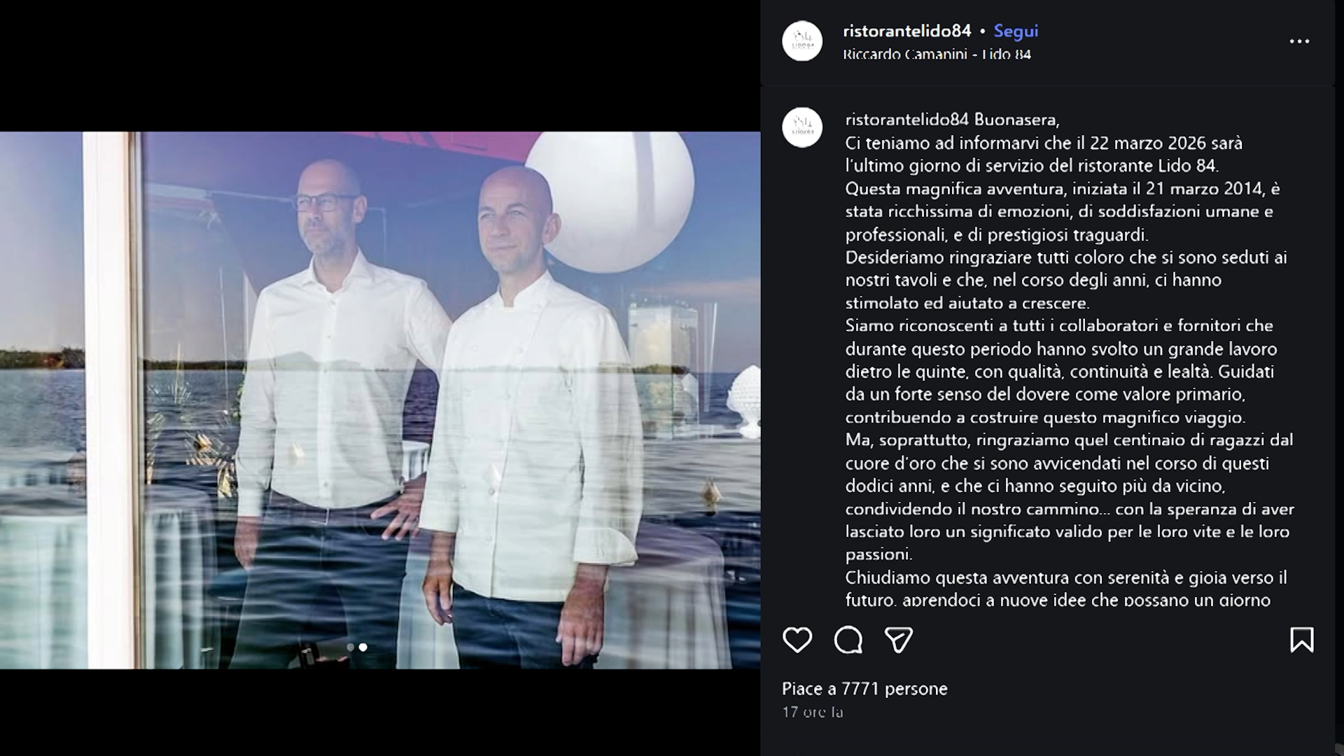 Chiude il Lido 84: i fratelli Camanini salutano il Garda