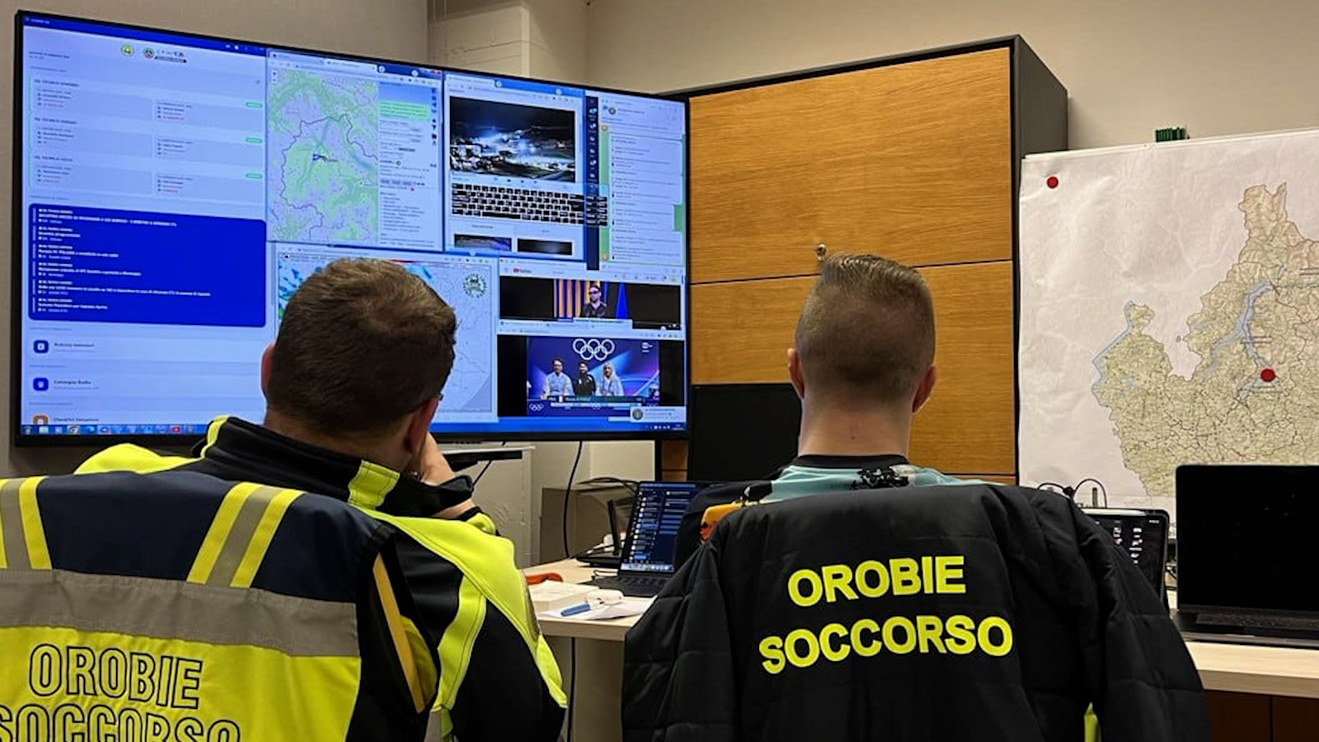 Orobie Soccorso, telecomunicazioni olimpiche