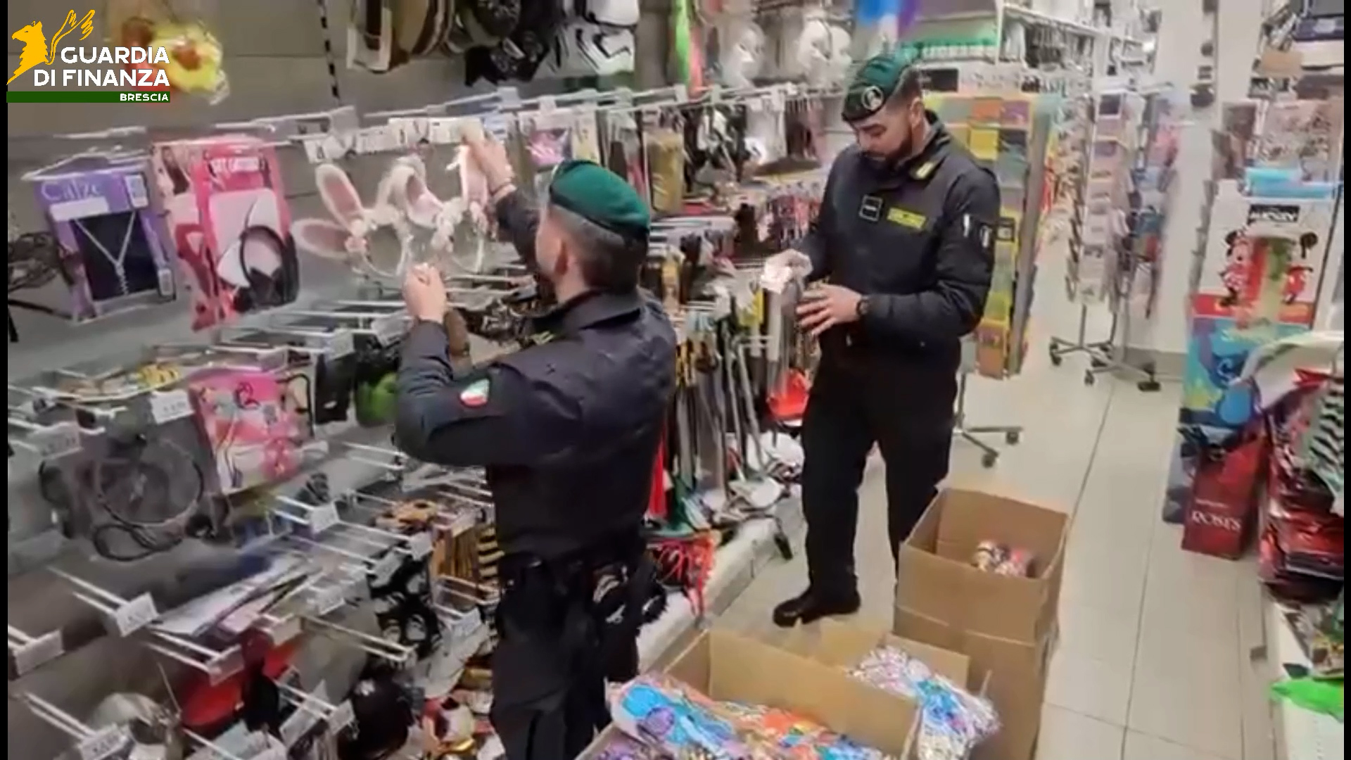 Carnevale sicuro con i sequestri della GdF: interventi anche a Darfo, Pisogne e Paratico