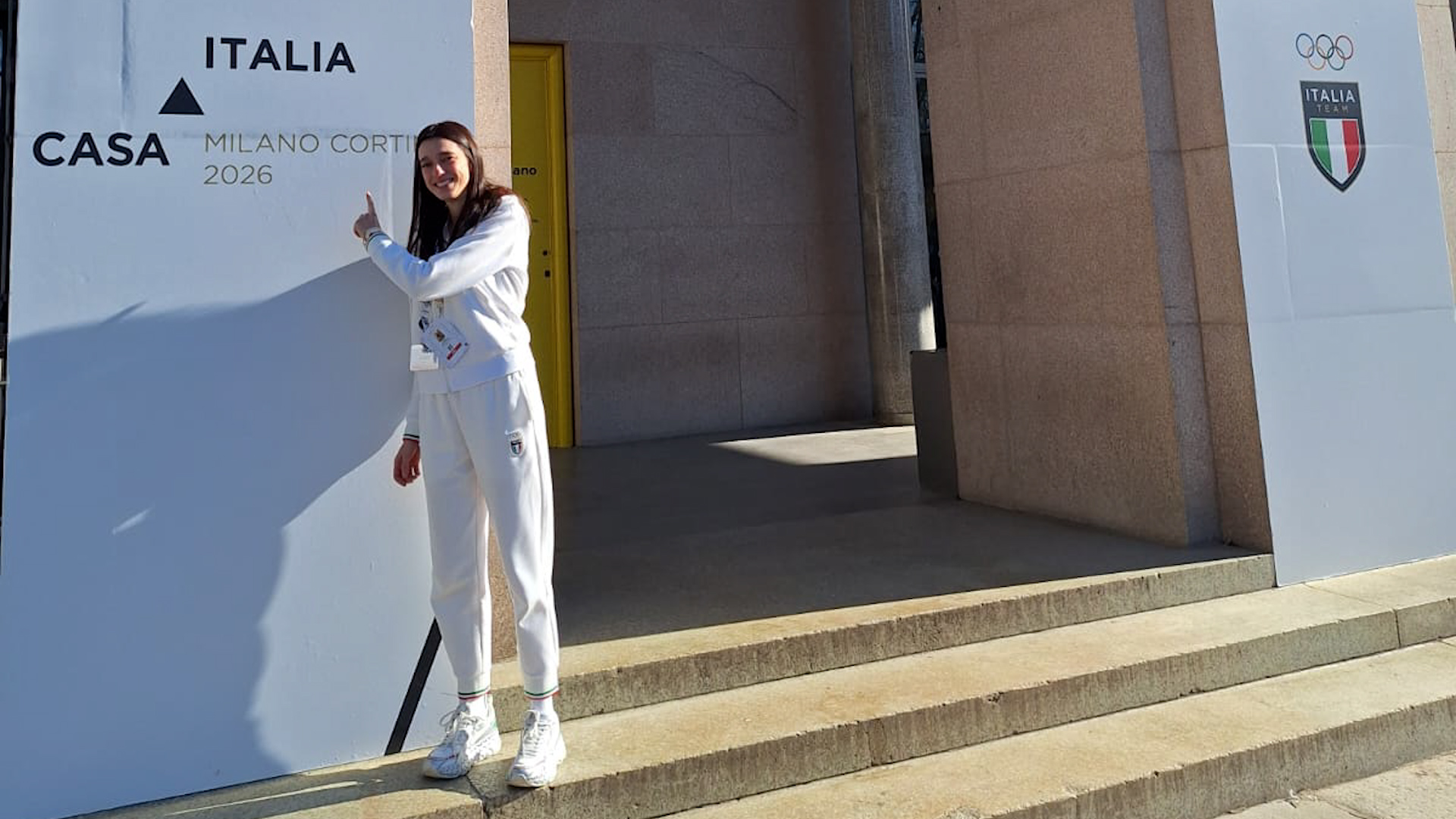 Milano: a Casa Italia c'è una bornese. L'esperienza a 5 cerchi di Anna Franzoni