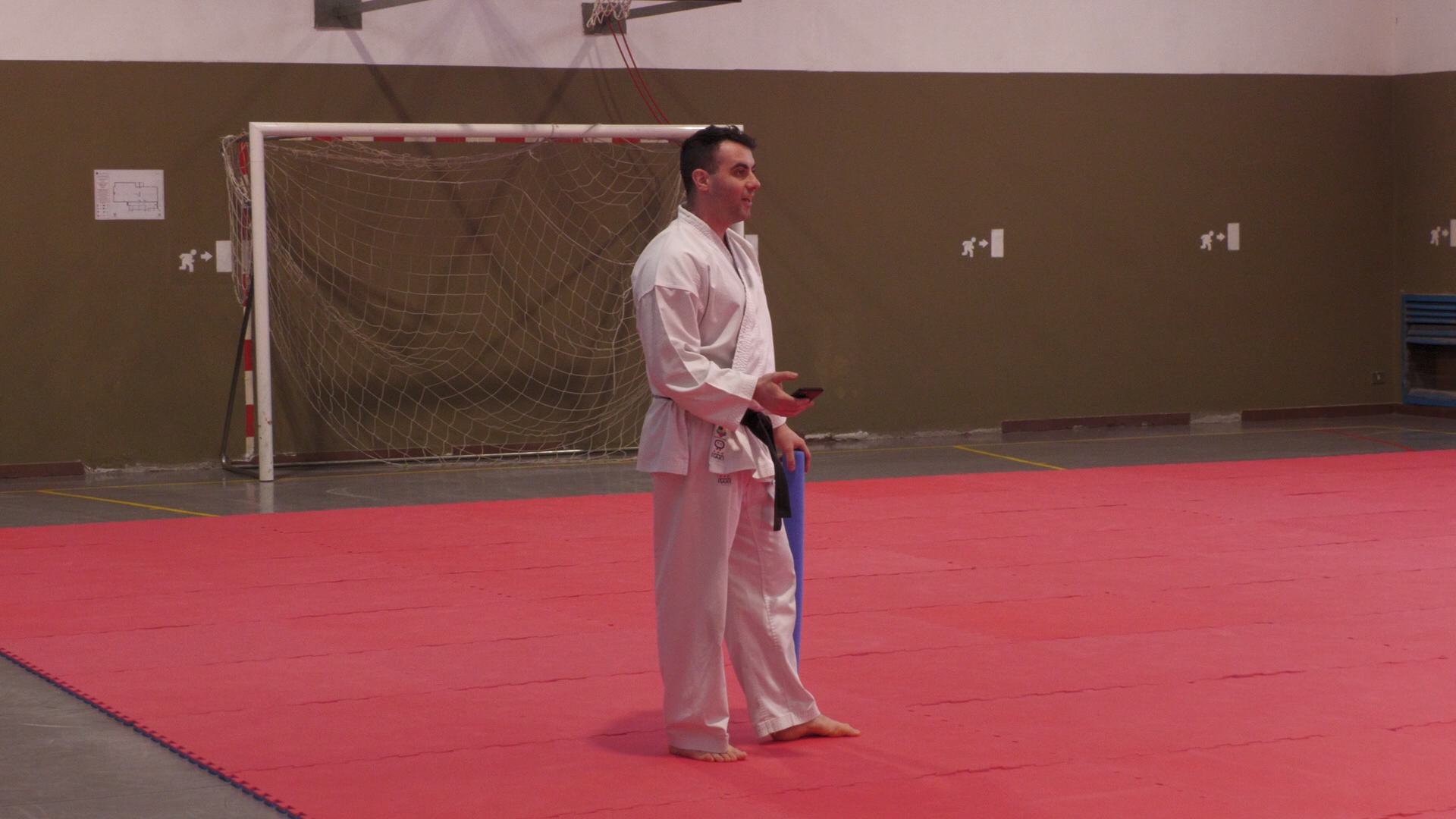 Franco Sacristani guida la Nazionale Svizzera di kata