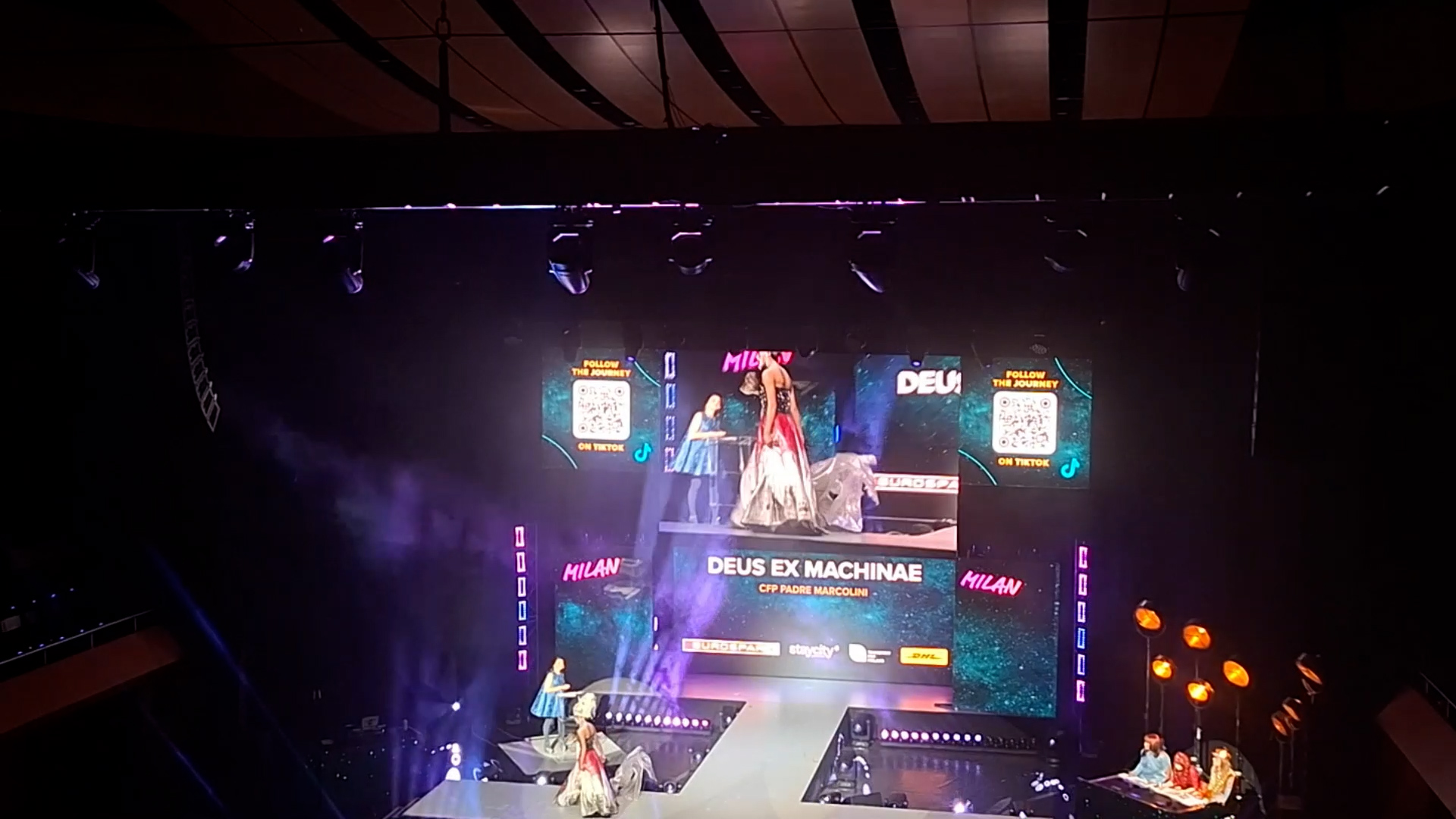 Il vestito del CFP Marcolini fa bella figura a Dublino