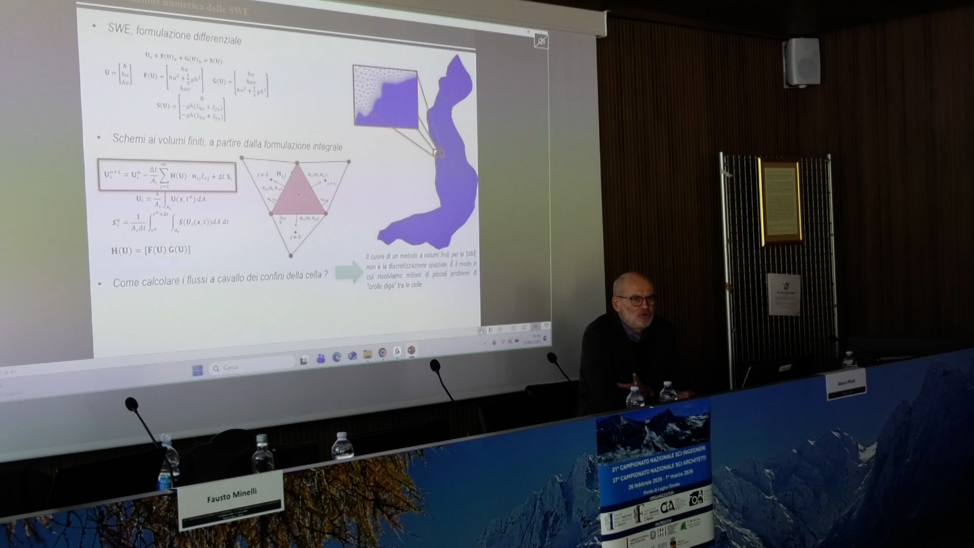 Due seminari sull'ambiente montano per ingegneri e architetti