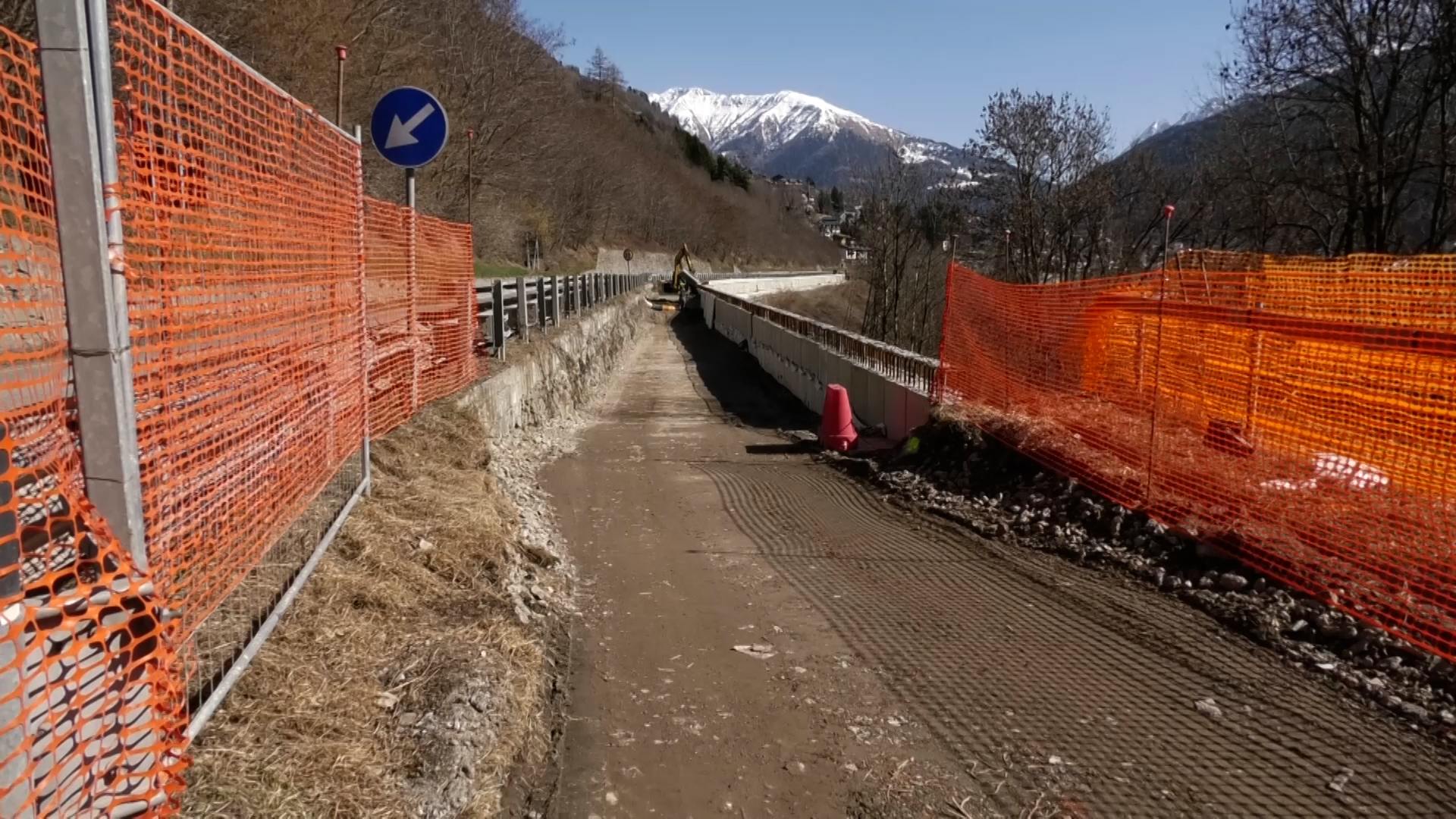 Alta valle: fondi insufficienti, lavori a rilento sulla ss42