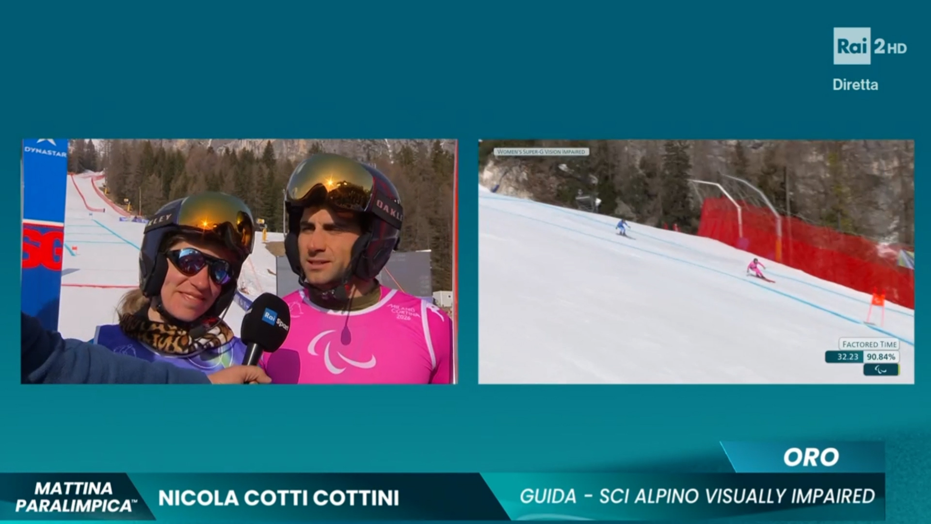 Un oro e un argento camuni nel superg Paralimpico