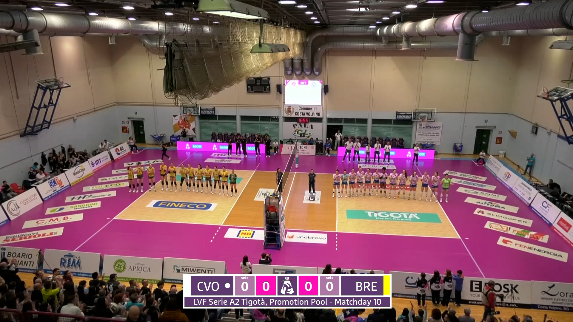 CBL sconfitta da Brescia 3-0, ora Roma ai play-off