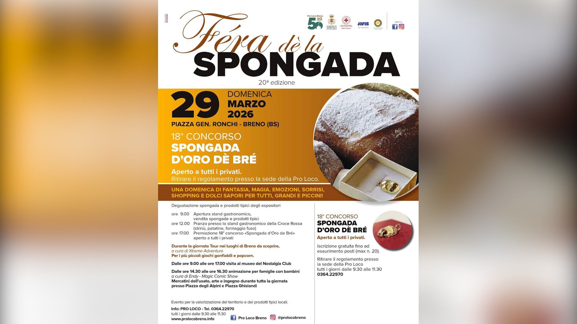 Weekend tra spongade, mostre e teatro