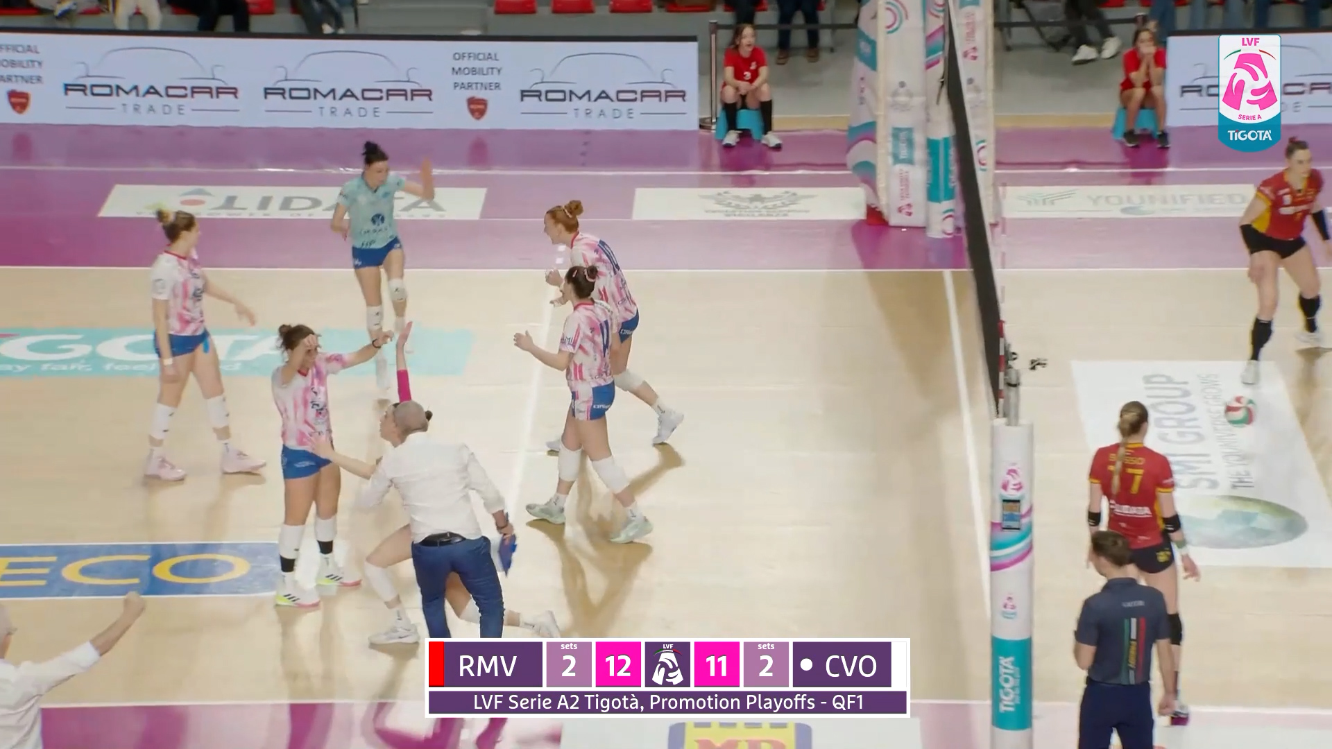 La CBL ribalta Roma 3-2 nei play-off, ora il ritorno a Costa Volpino