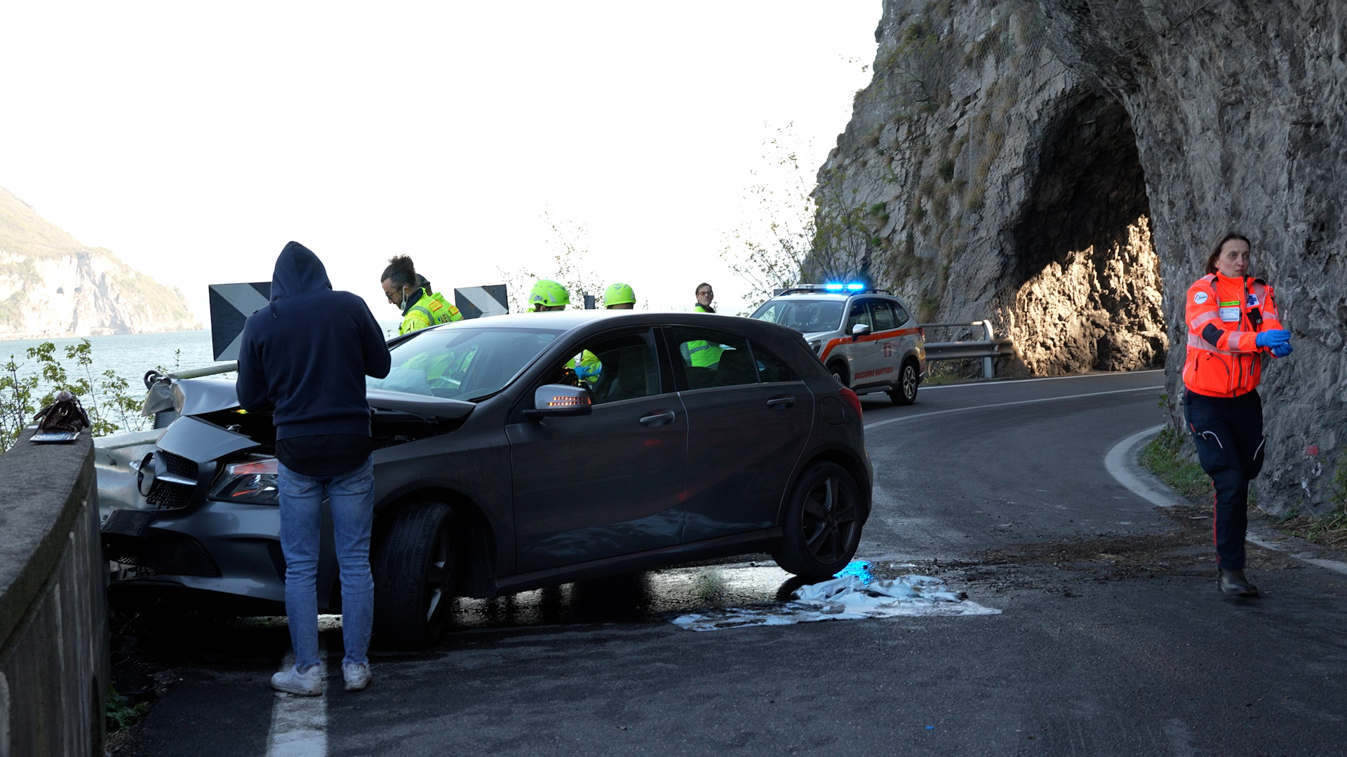 Castro: un incidente sulla rivierasca coinvolge 4 minorenni