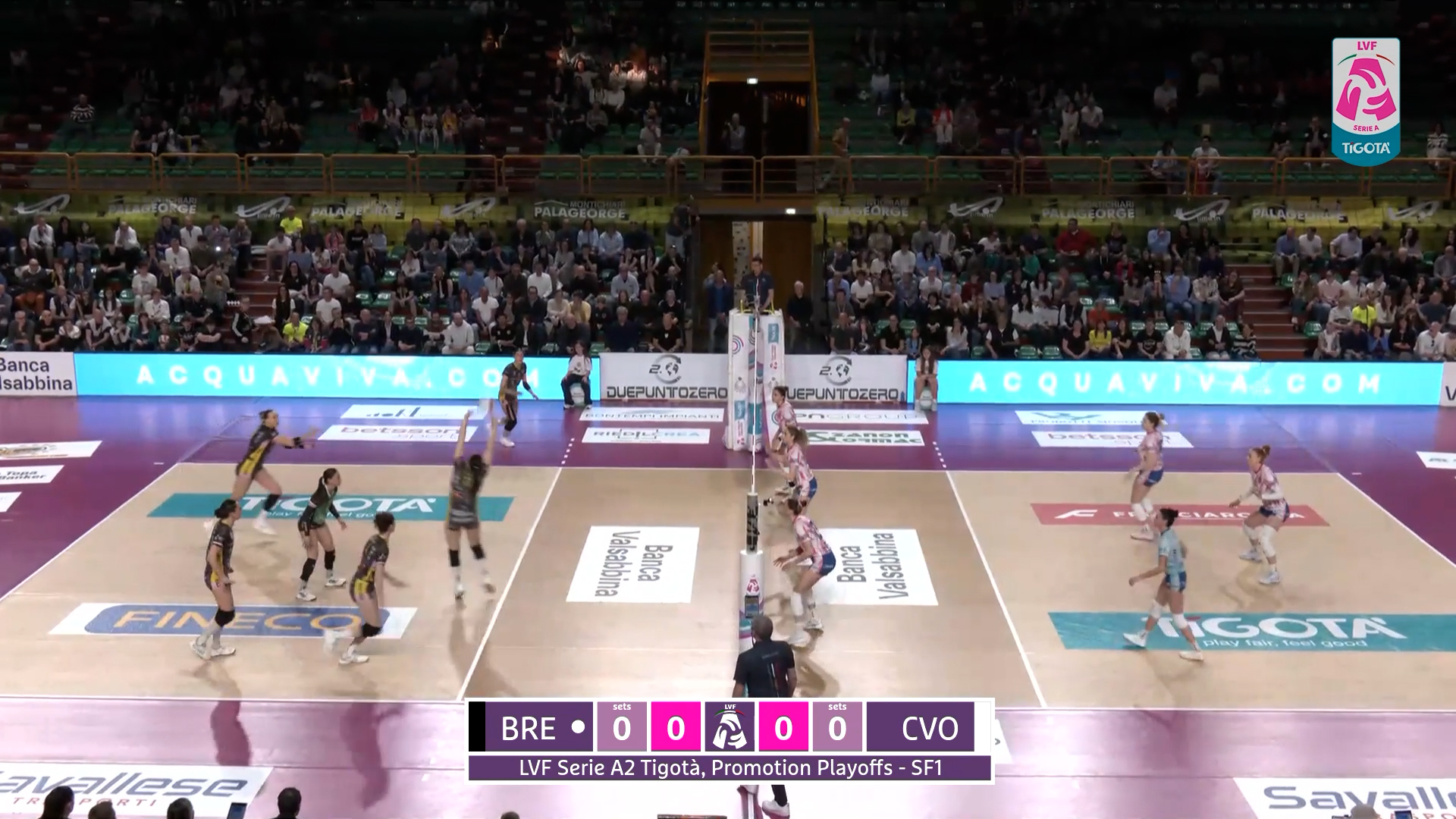 CBL vicina al colpaccio a Brescia ma perde 3-2 la semifinale di andata