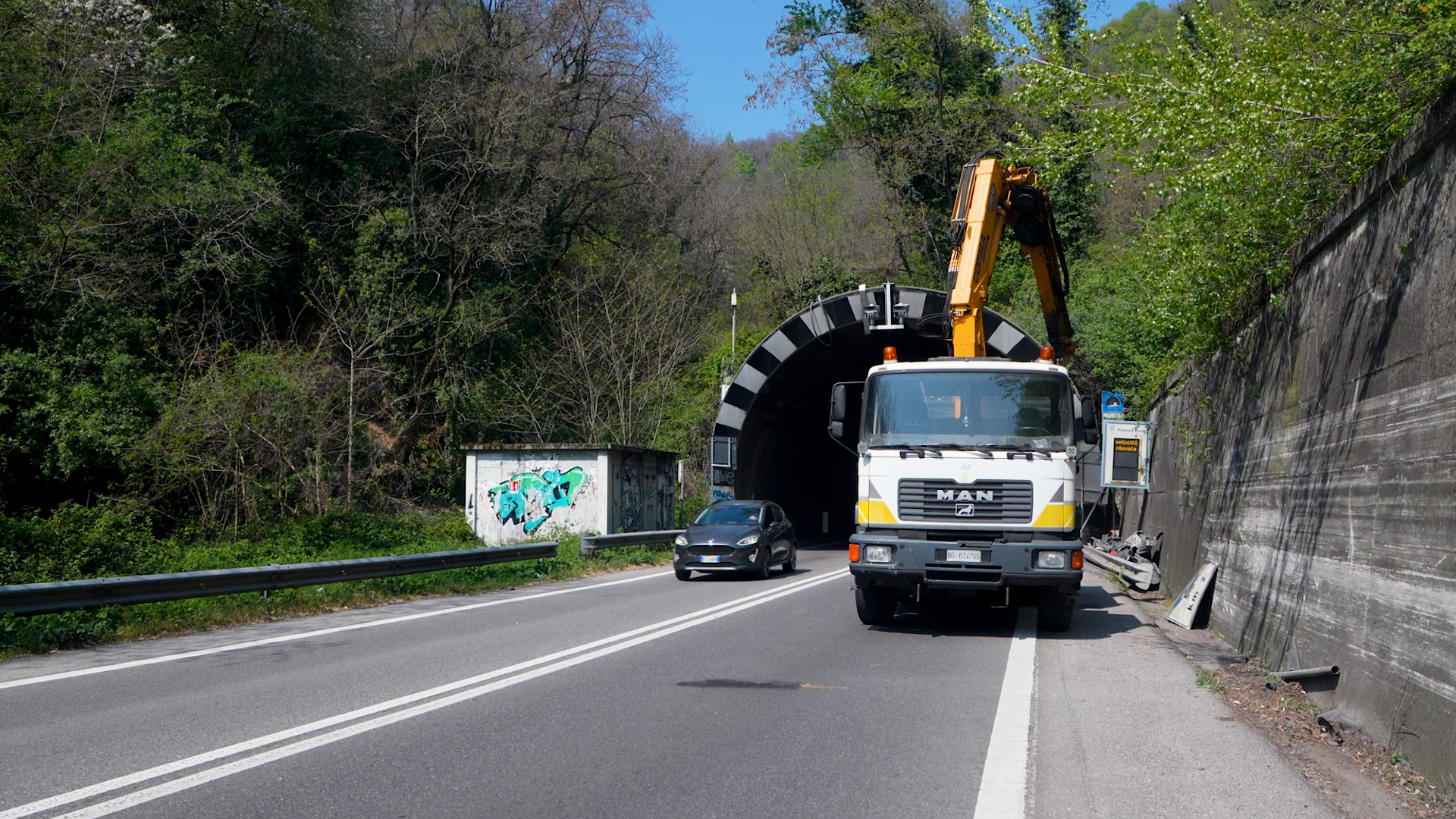 Traffico: ripristinata la galleria Montecognolo della SP 510