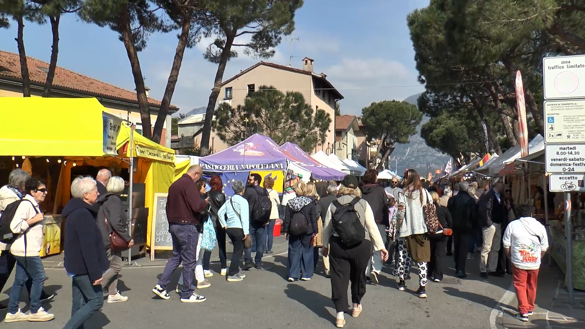 L'Europa in piazza a Iseo