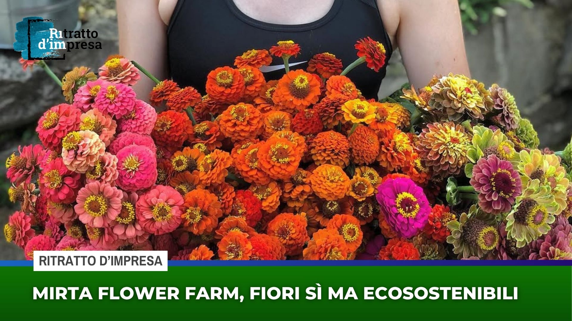 Mirta Flower Farm, fiori sì ma ecosostenibili
