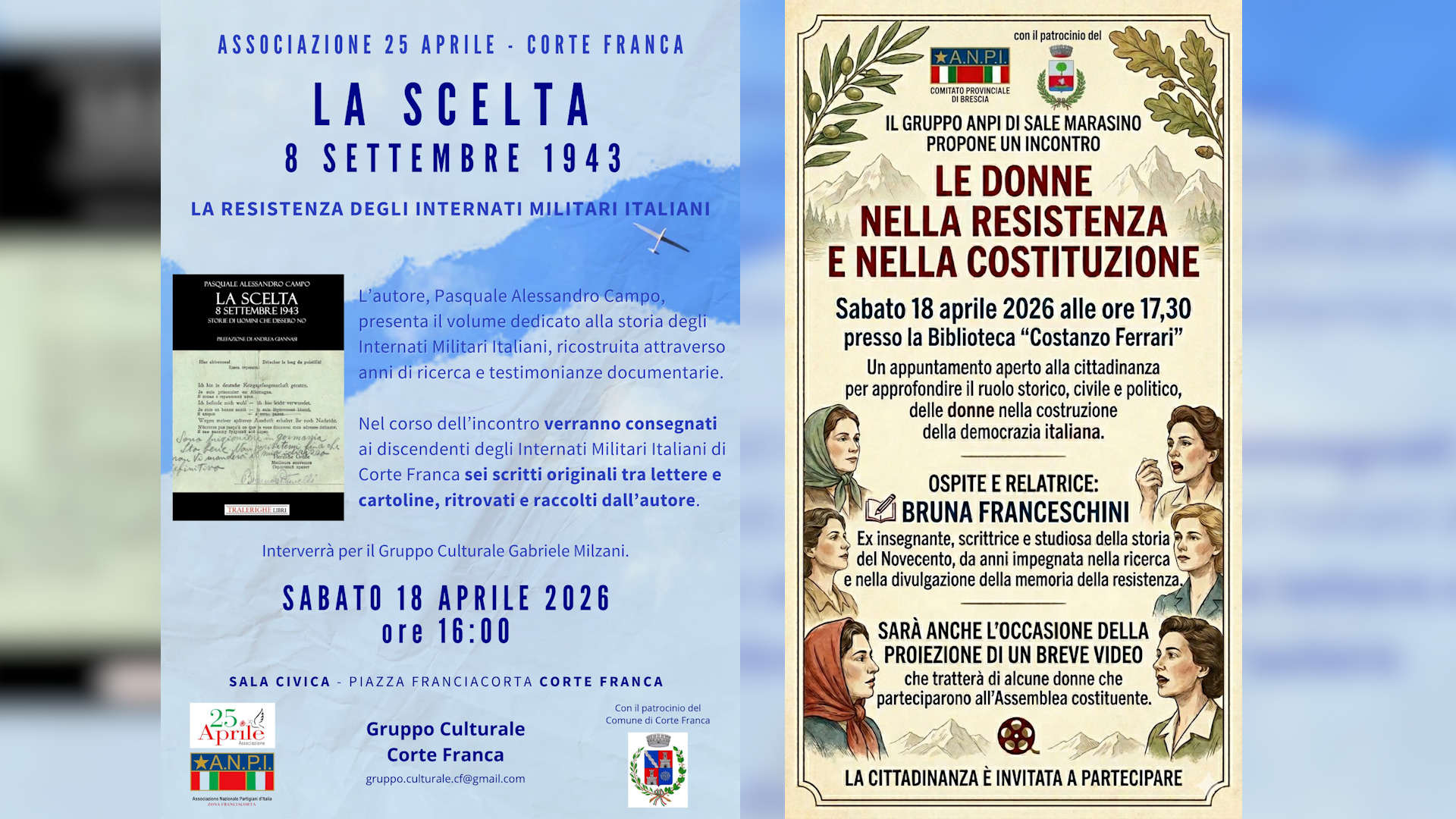 Un weekend ricco di proposte