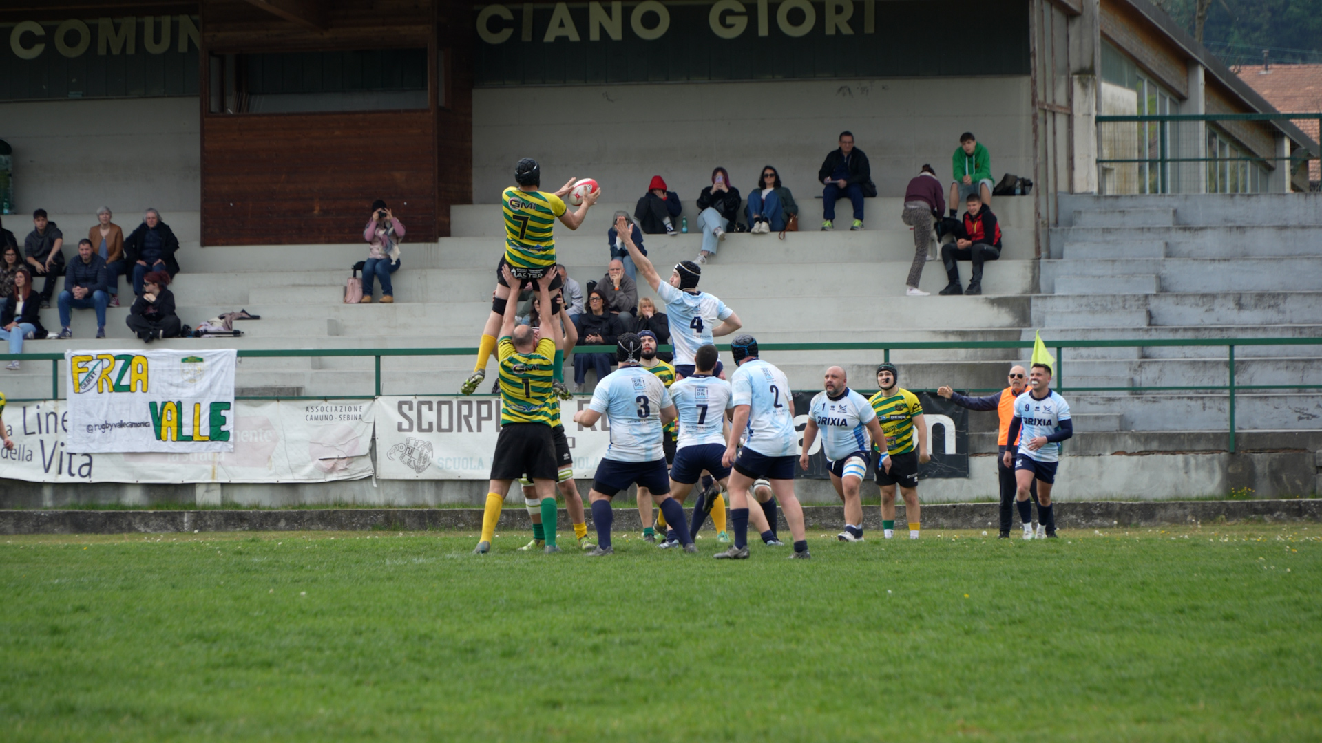 Rugby Vallecamonica ko contro la capolista