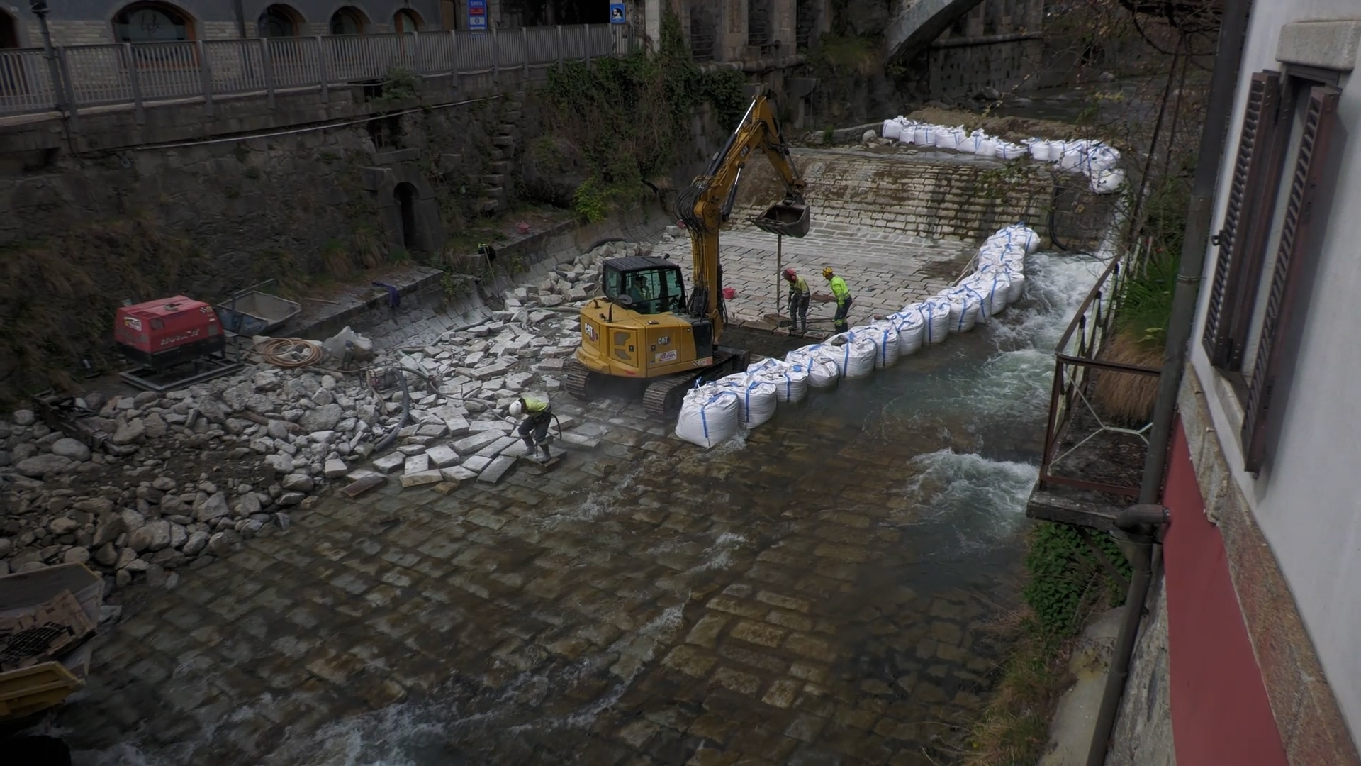 Edolo: Oglio più sicuro dopo i lavori all'alveo