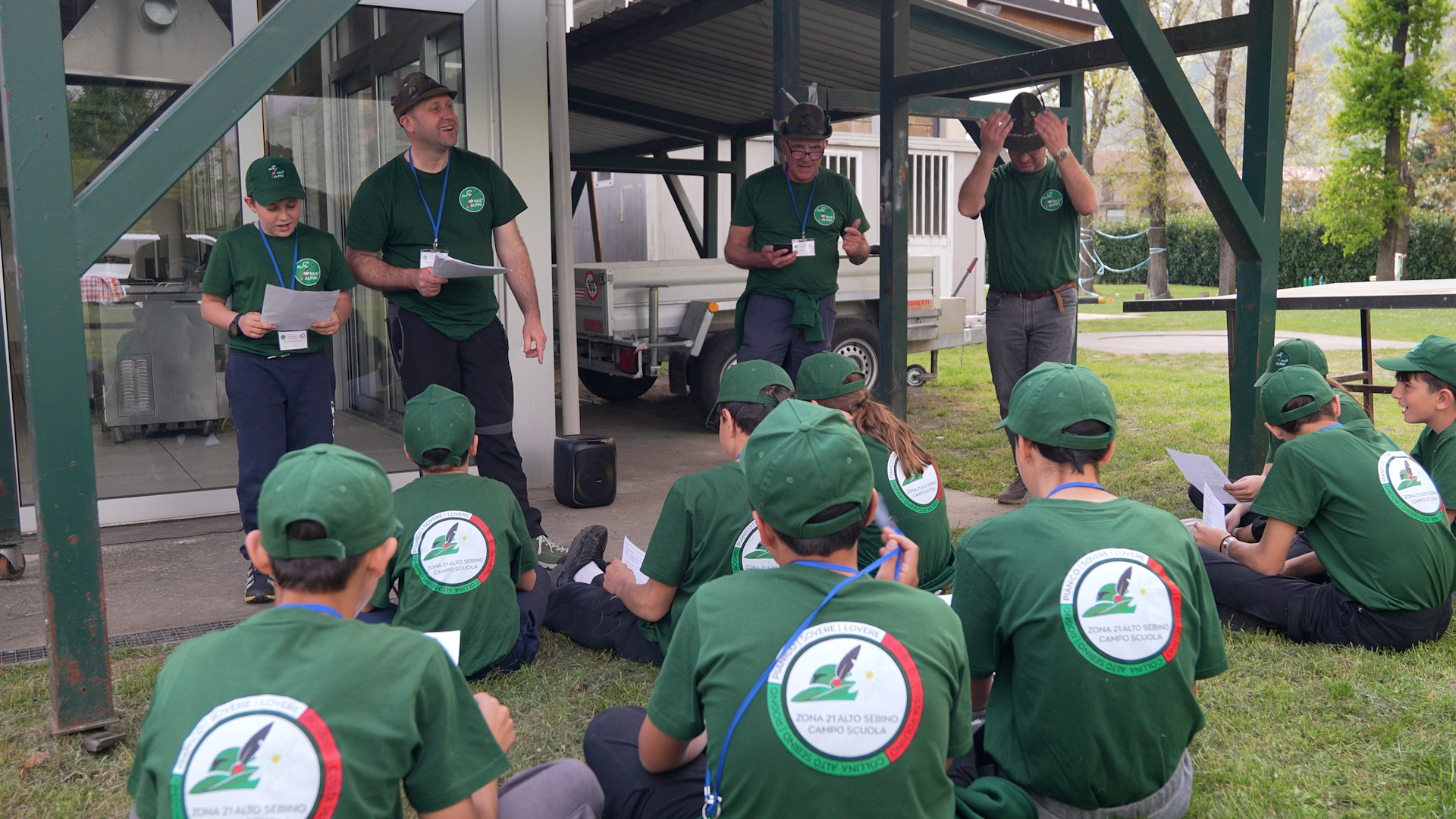 Alpini: un campo scuola per i ragazzi a Rogno