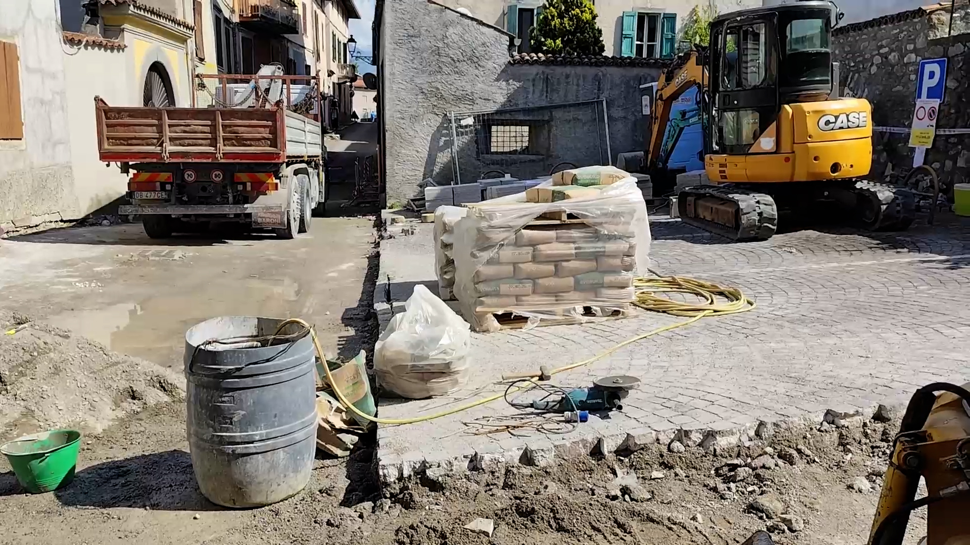 Piancamuno, iniziato il restyling del centro storico