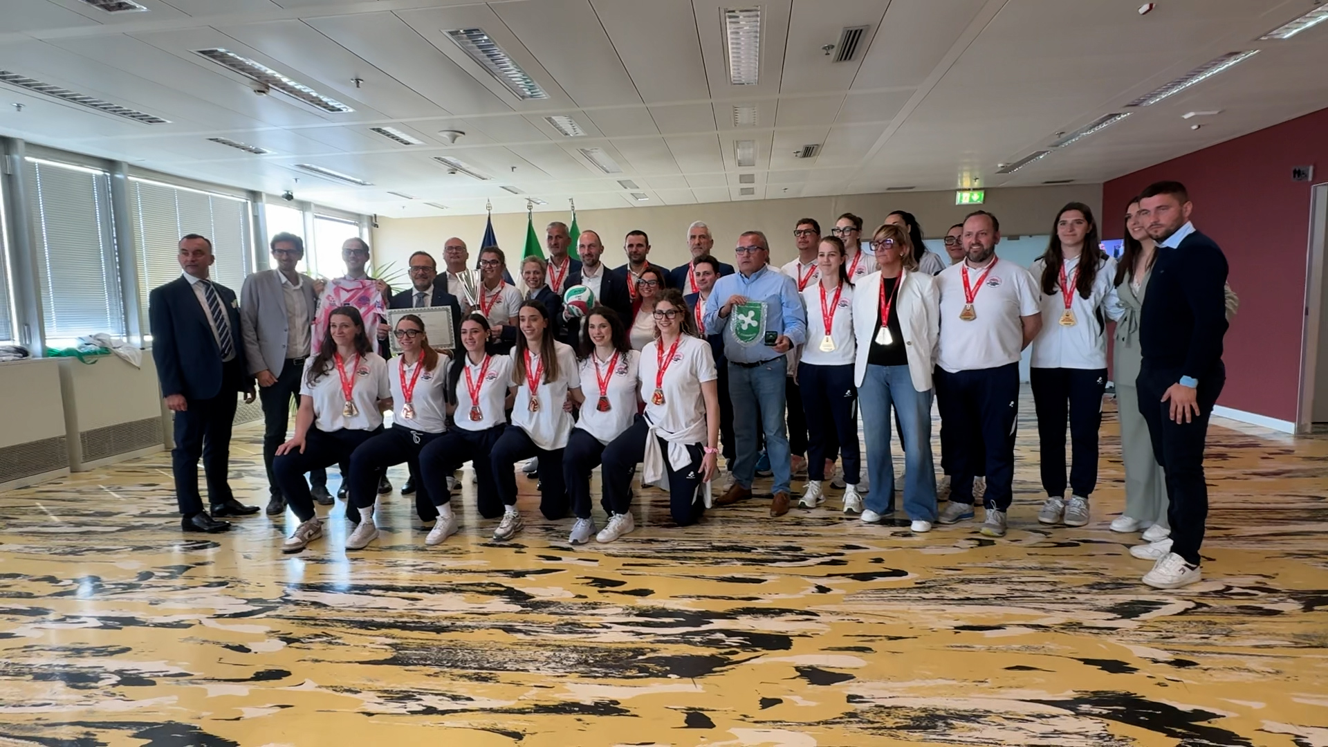Pallavolo CBL premiata in Regione Lombardia