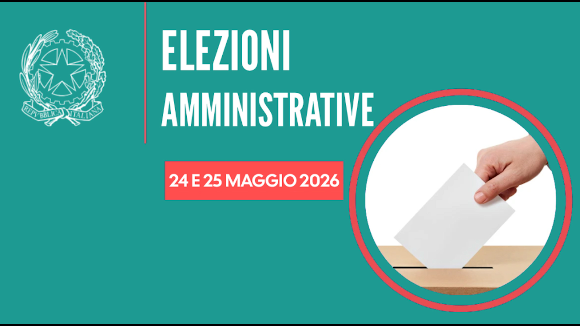 Amministrative: presentate le liste