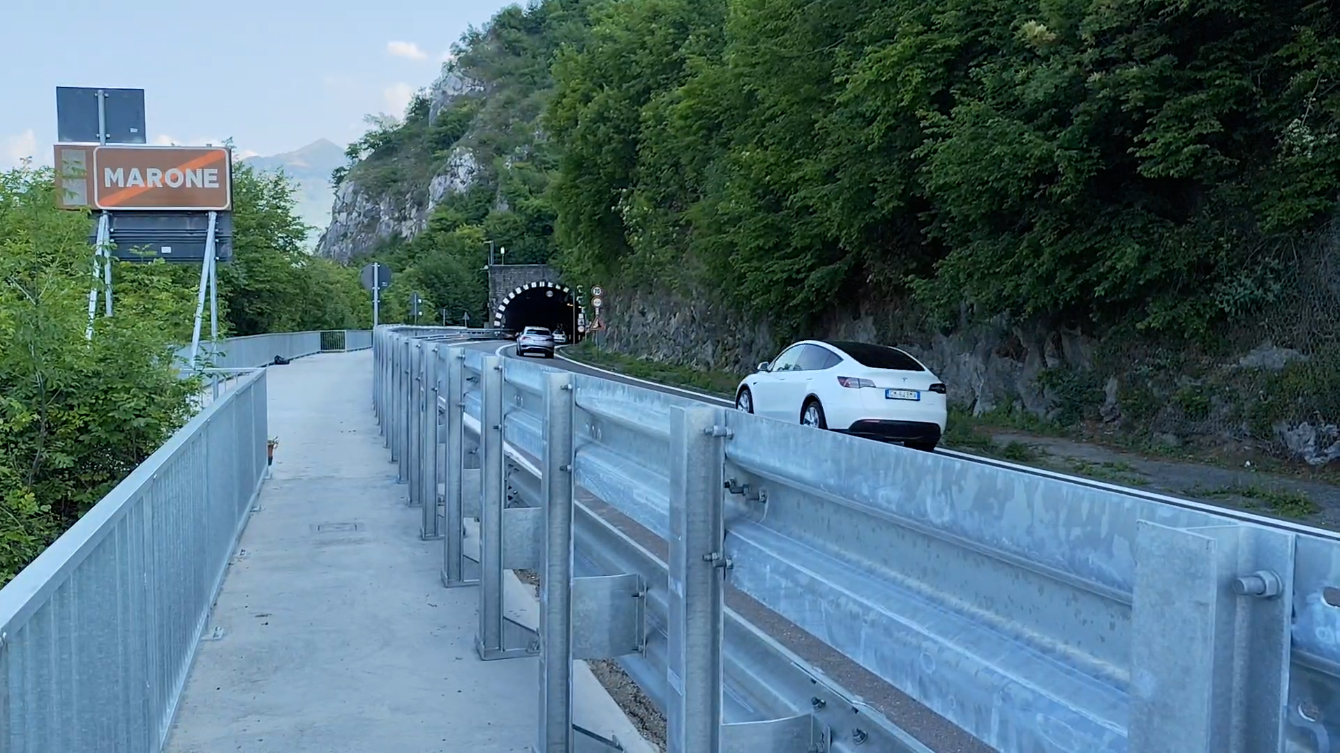 Sp510, chiusi i lavori tra le gallerie a Marone