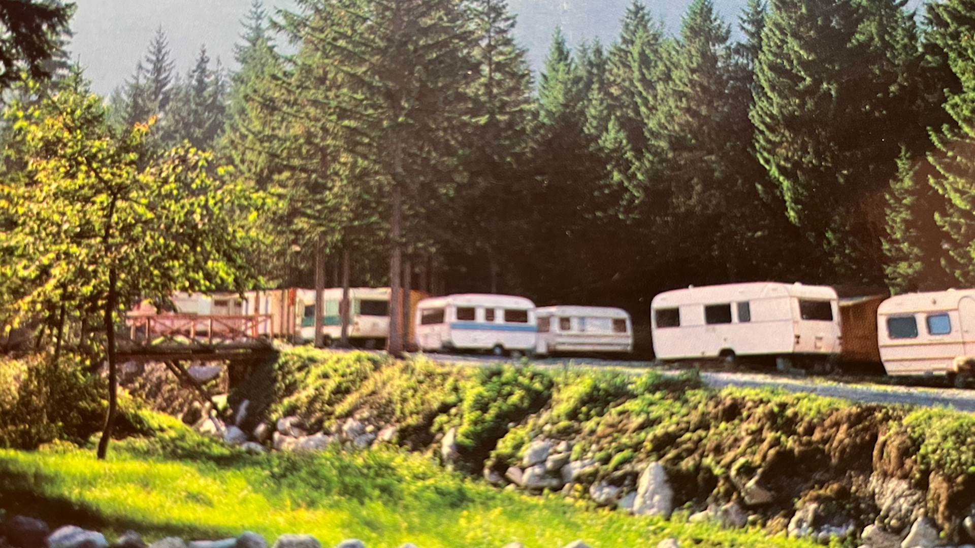 50 anni fa le prime roulotte nel campeggio. Ora offre mille posti letto