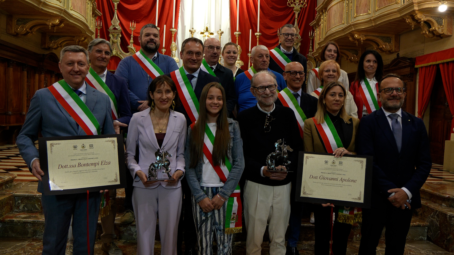 Premio S. Obizio a Elza Bontempi e Giovanni Apolone