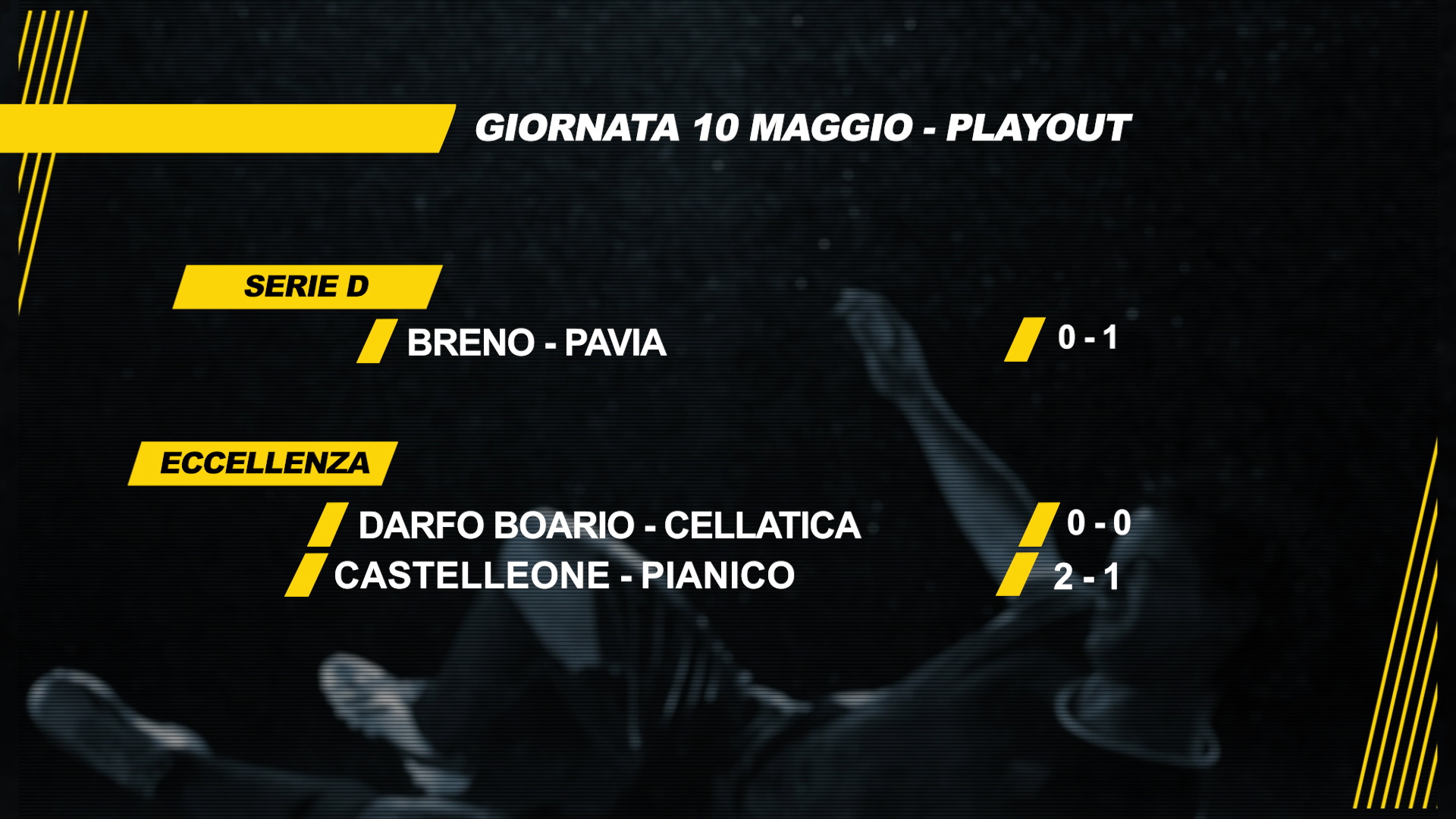 Il Breno saluta la serie D ai play-out