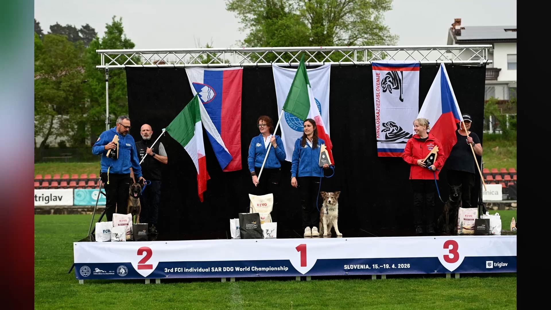 Mondiali Cinofili, Italia protagonista