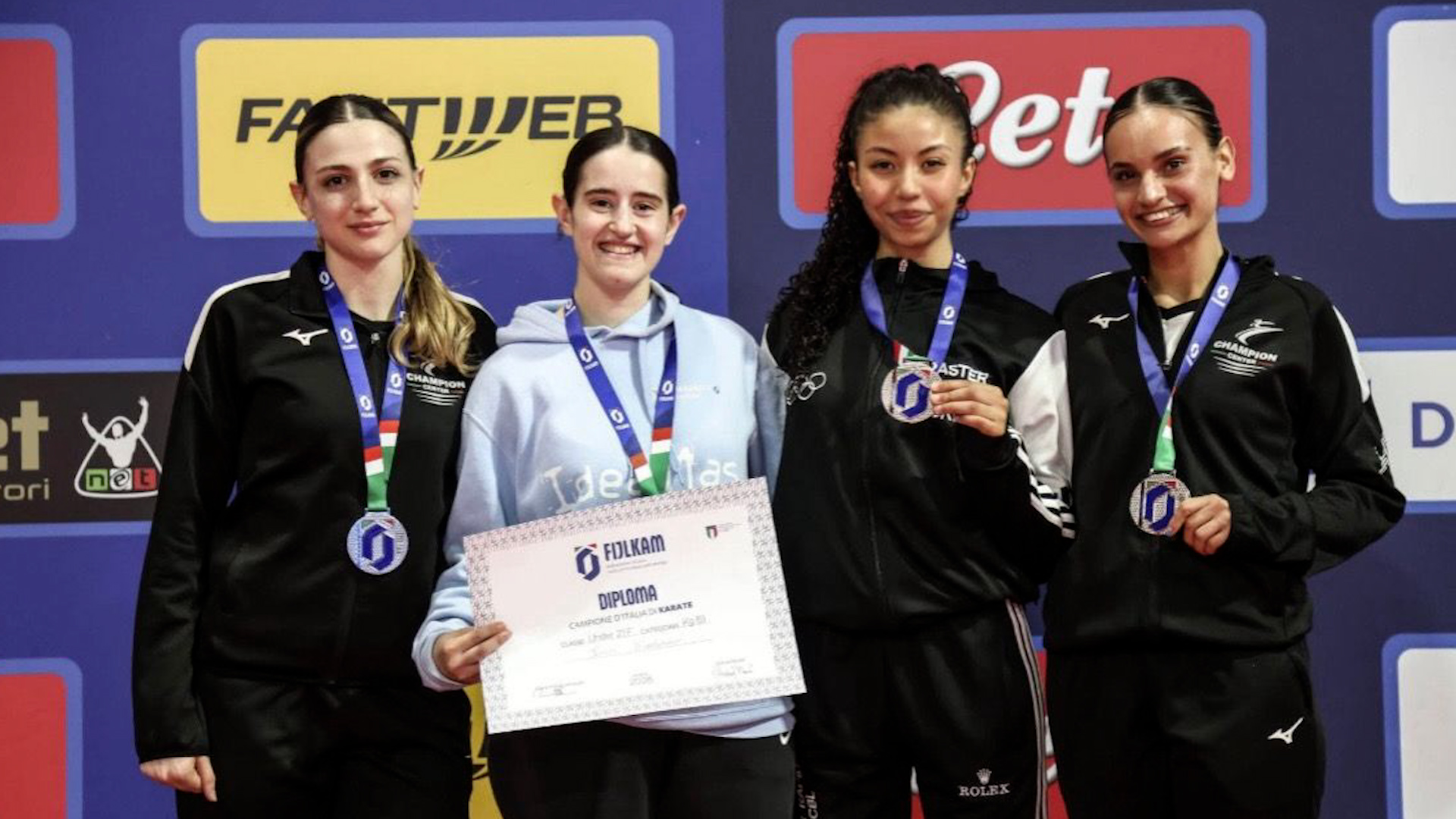 Karate: bronzo italiano per Basma Cherouaqi del Master Rapid SKF