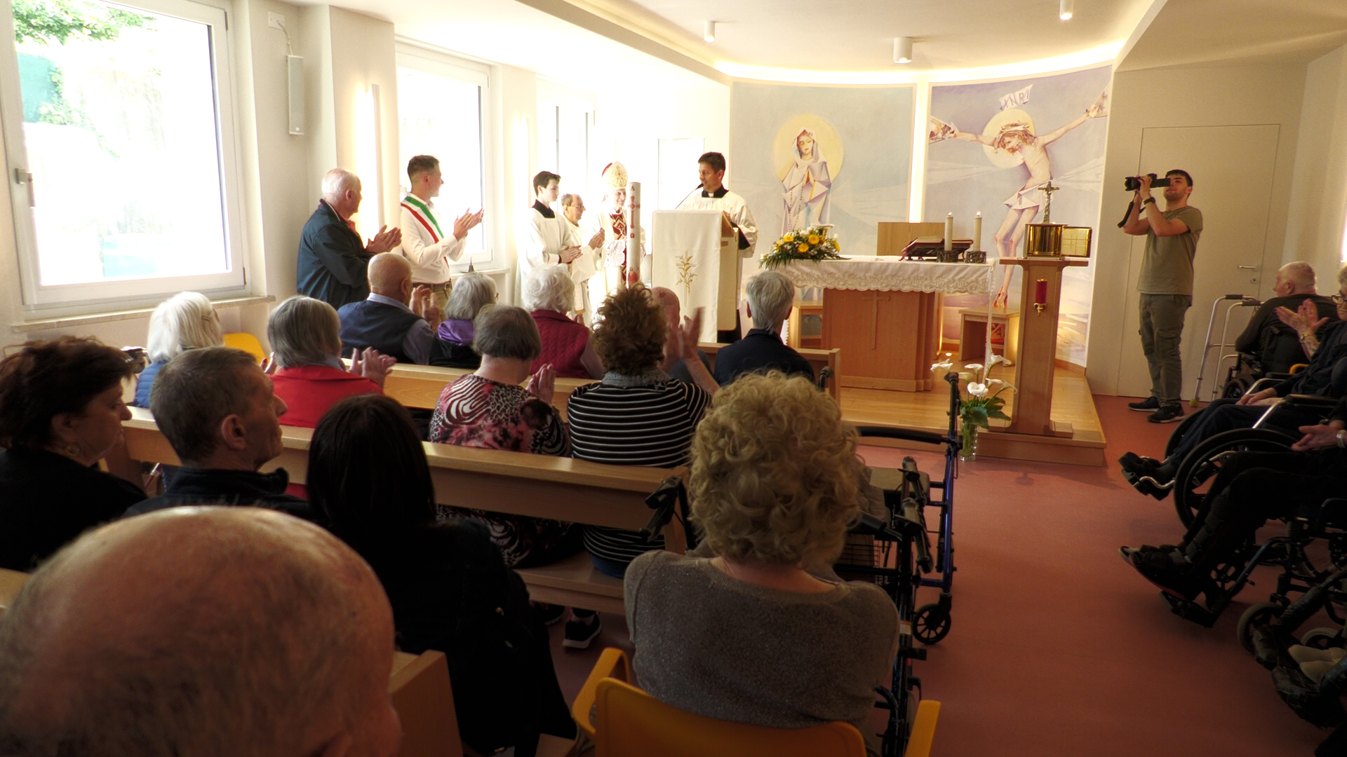 Piamborno, una nuova cappella per la casa di riposo